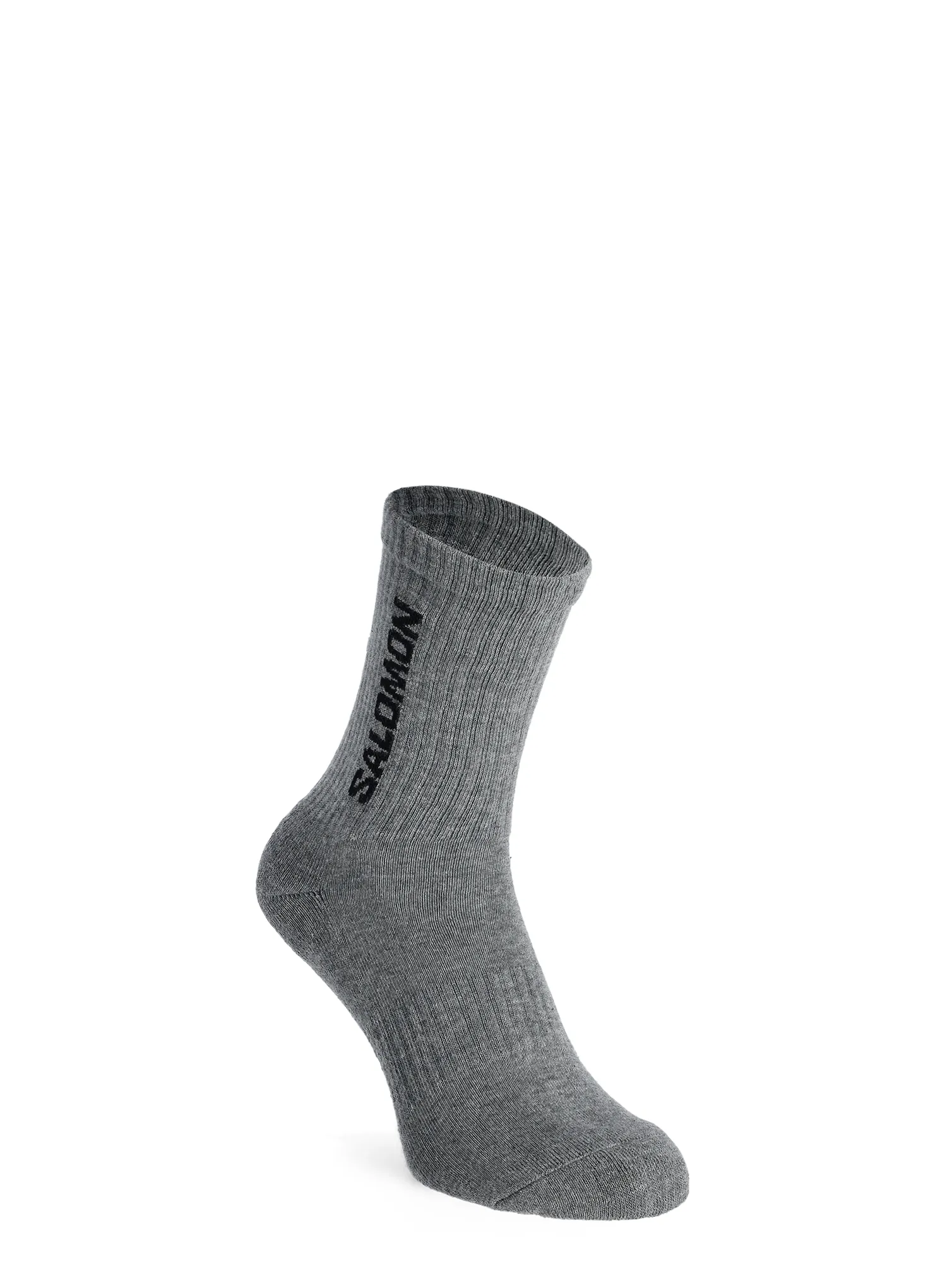 Salomon Everyday Crew 3Pack Zokni - black/white/med grey melange