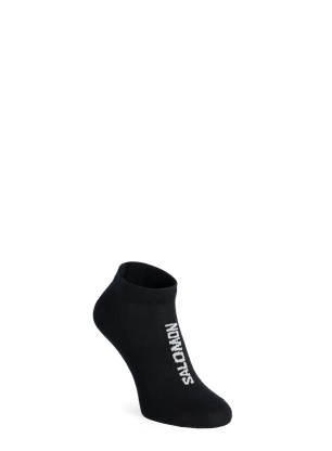 Salomon Everyday Lite Low 3-Pack Zokni - black/white/frost gray