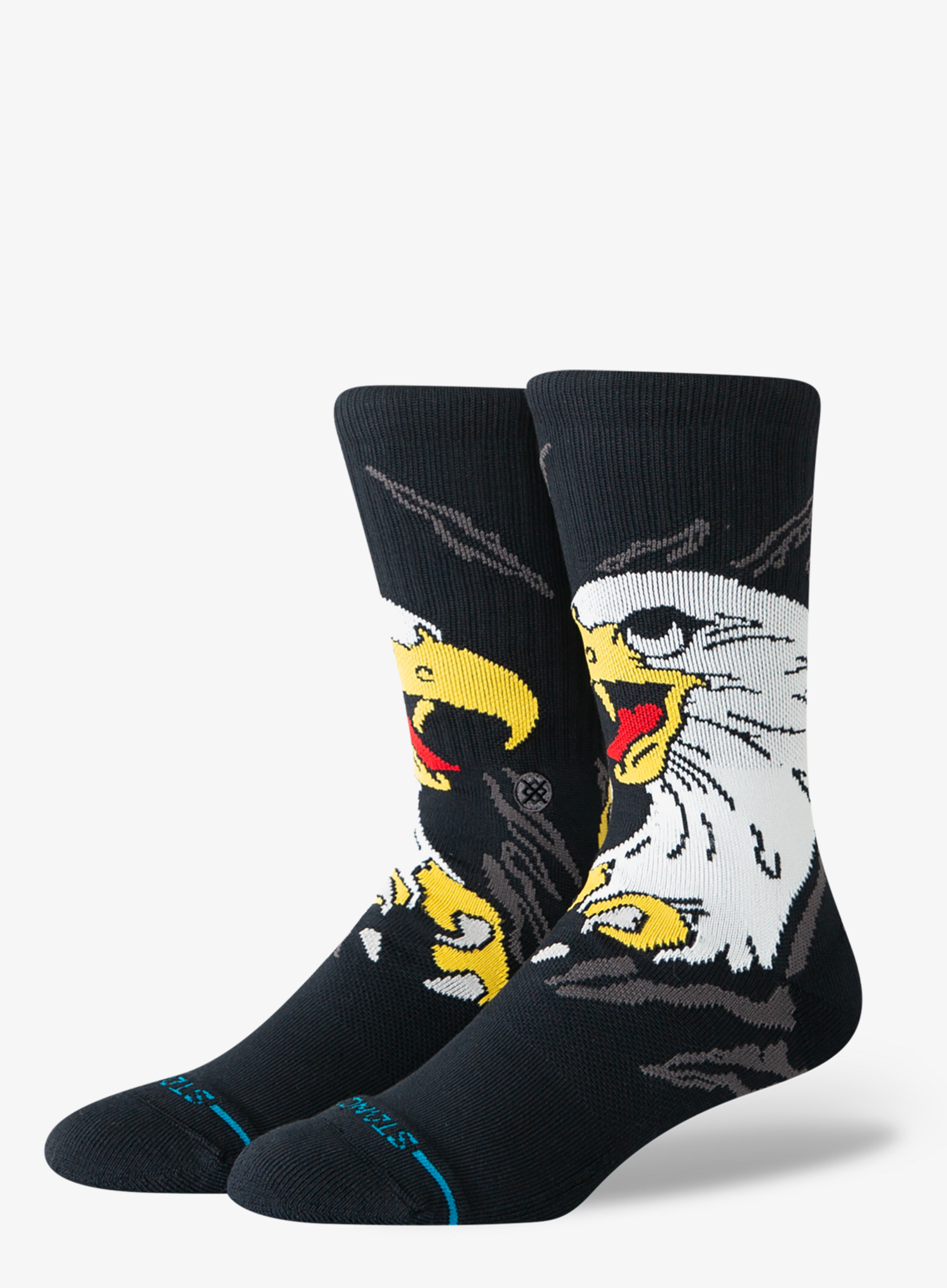 Stance Screamin Eagle Crew Zokni - black