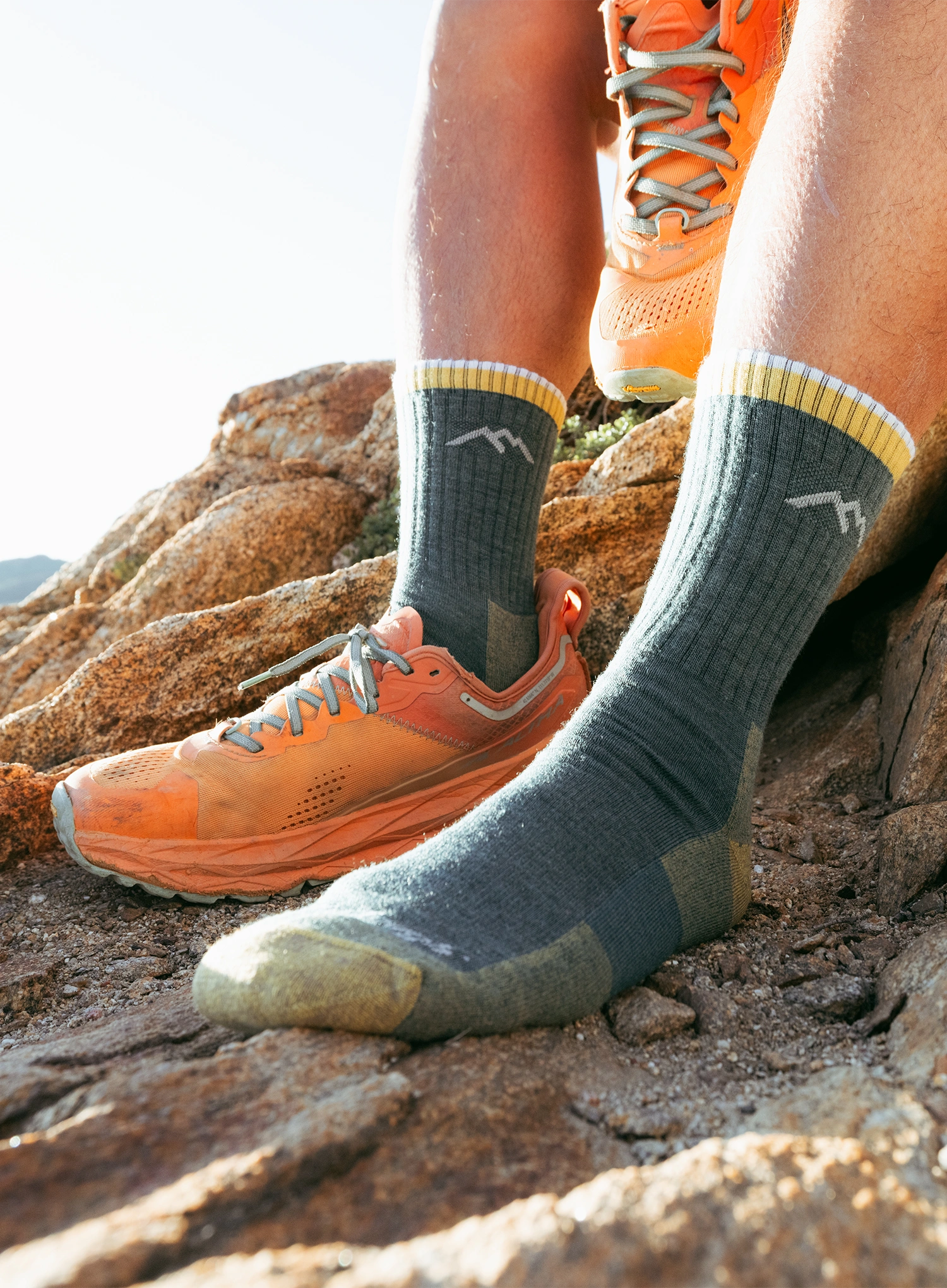 Darn Tough Hiker Micro Crew Midweight with Cushion Túrazokni - spruce