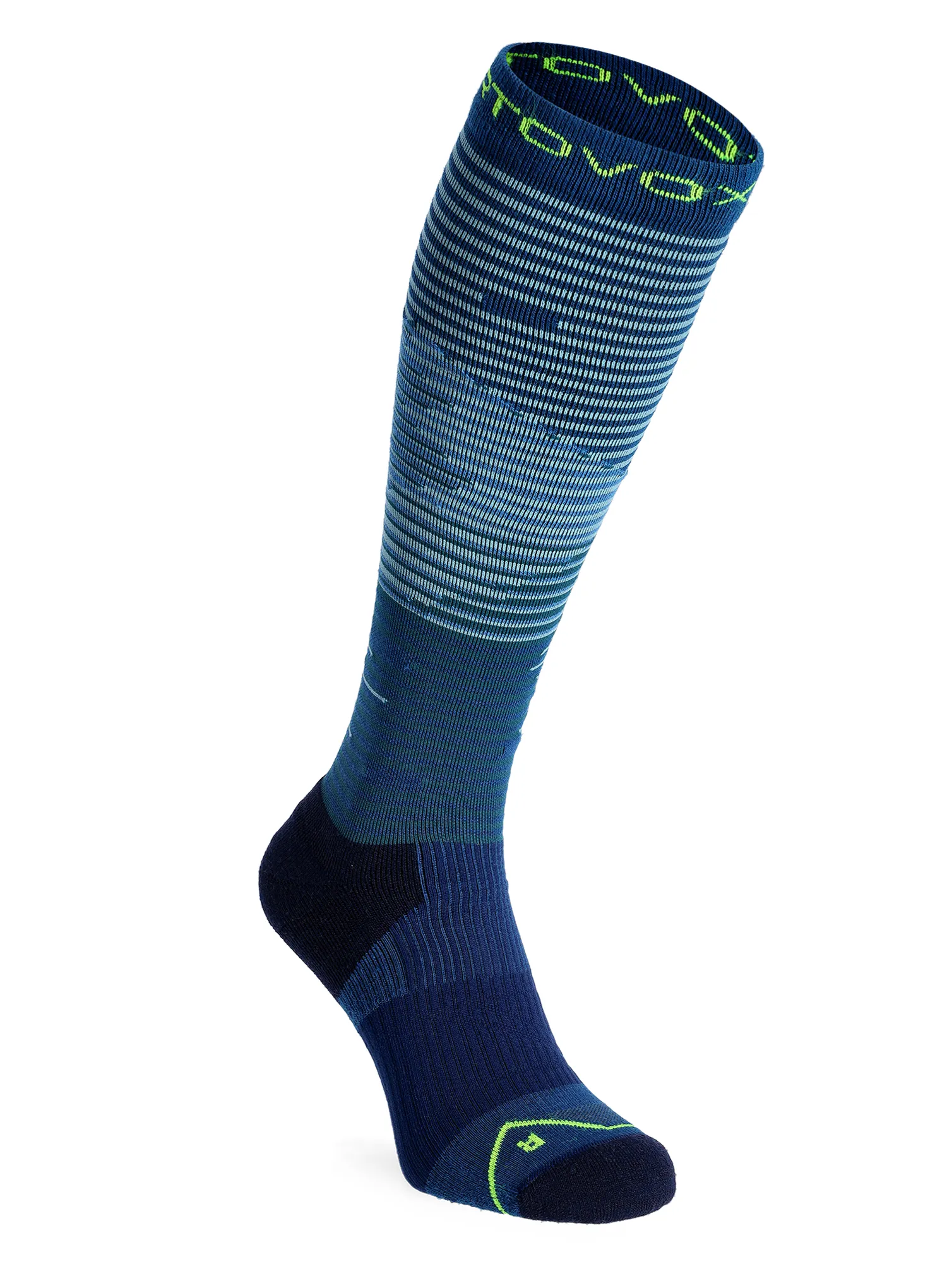 Ortovox All Mountain Long Socks Túrazokni - petrol blue
