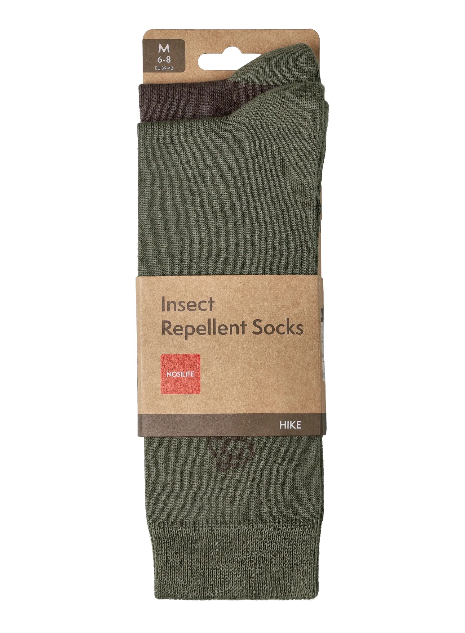 Craghoppers NosiLife Travel Twin Pack Socks Túrazokni - woodland green/wild olive
