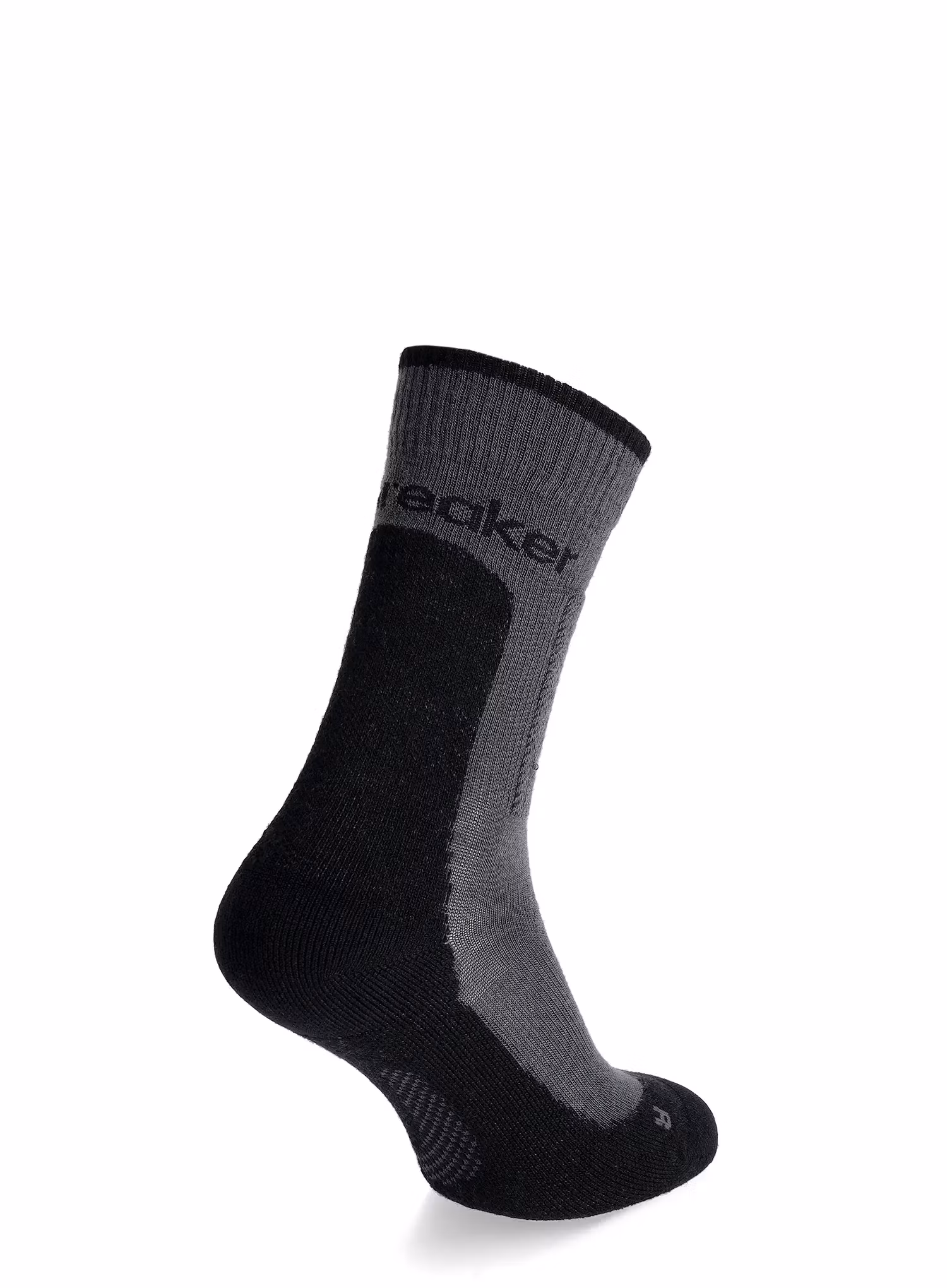 Icebreaker Merino Hike+ Medium Crew Női túrazokni - obsidian/black