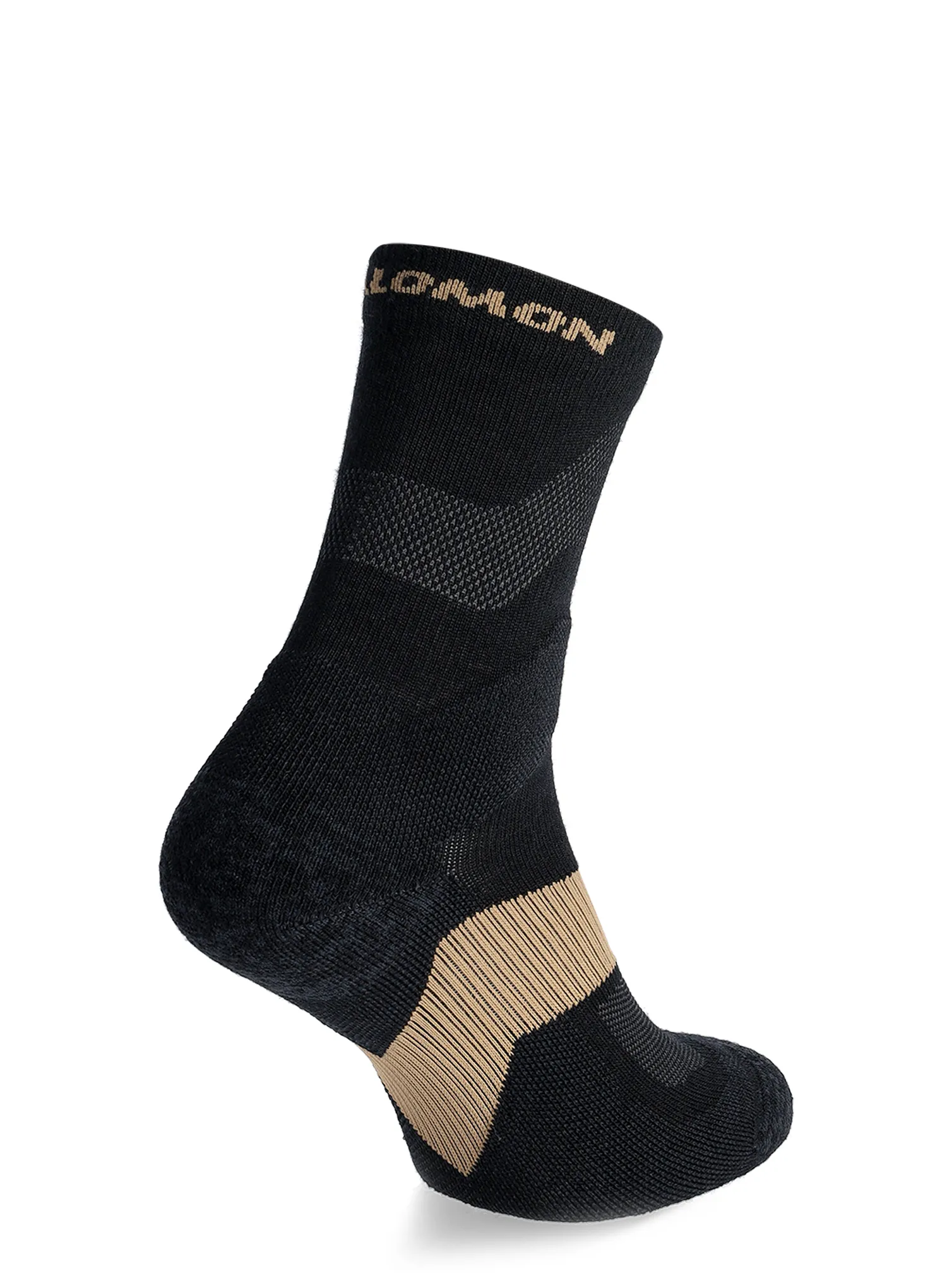 Salomon X Ultra Crew Túrazokni - black/kelp