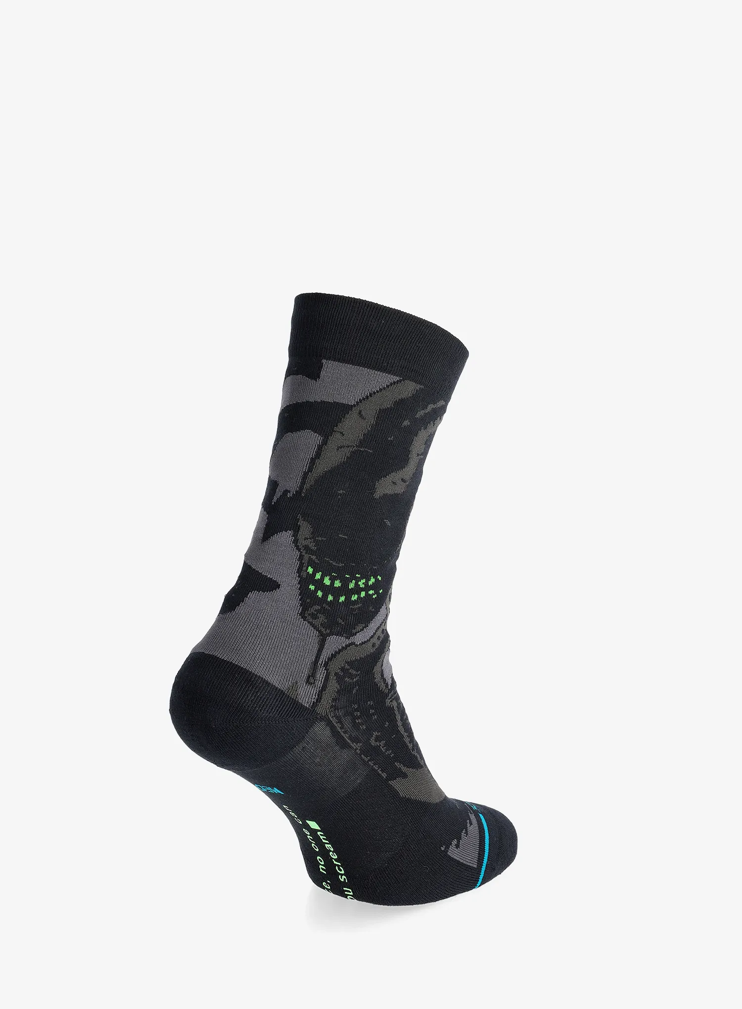 Stance Alien Crew Túrazokni - black