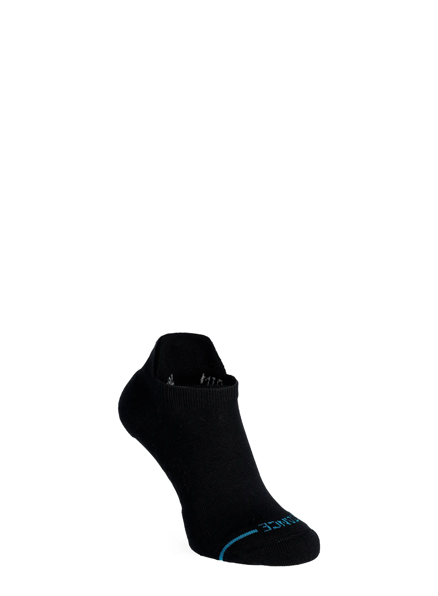 Stance Icon Low Tab 3 Pack Túrazokni - black/black