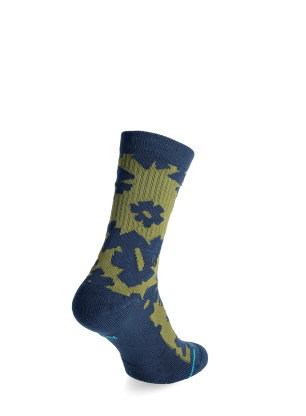 Stance Stomped Crew Túrazokni - olive
