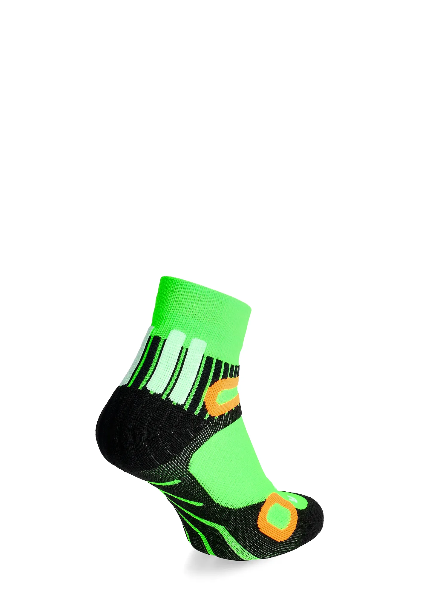 X-Socks Hike Discover Ankle Zokni - fluo green frog