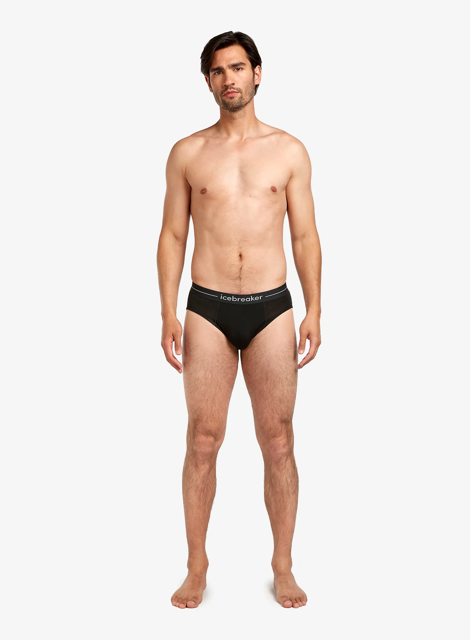 Icebreaker Anatomica Briefs Termoaktív alsónadrág - black/monsoon