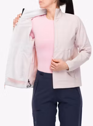 Arcteryx Gamma Jacket Női softshell - alpine rose