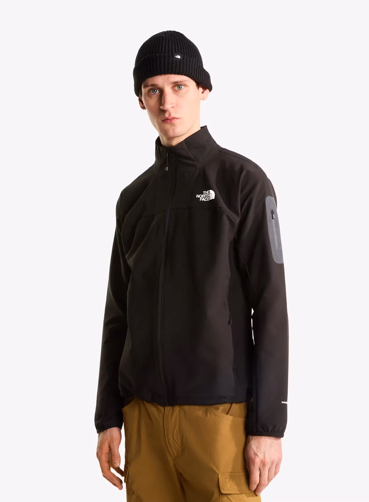 The North Face Tek Approach Jacket Férfi softshell kabát - tnf black