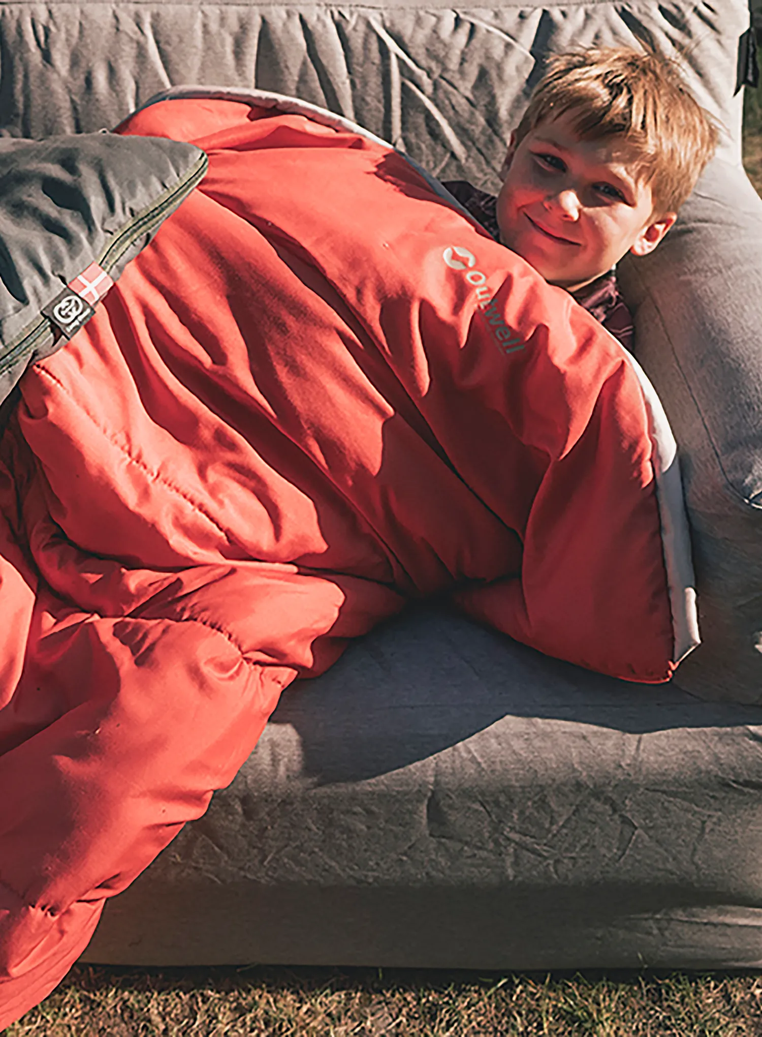 Outwell Champ Kids (130 cm) Gyerekhálózsák - burnt red