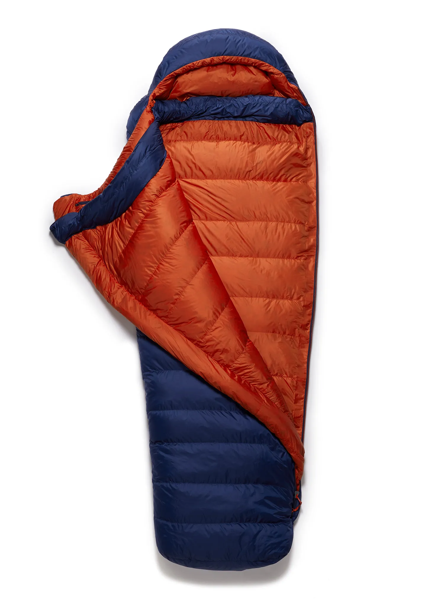 Rab Ascent 700 (170 cm) Női pehelytöltetű hálózsák - nightfall blue