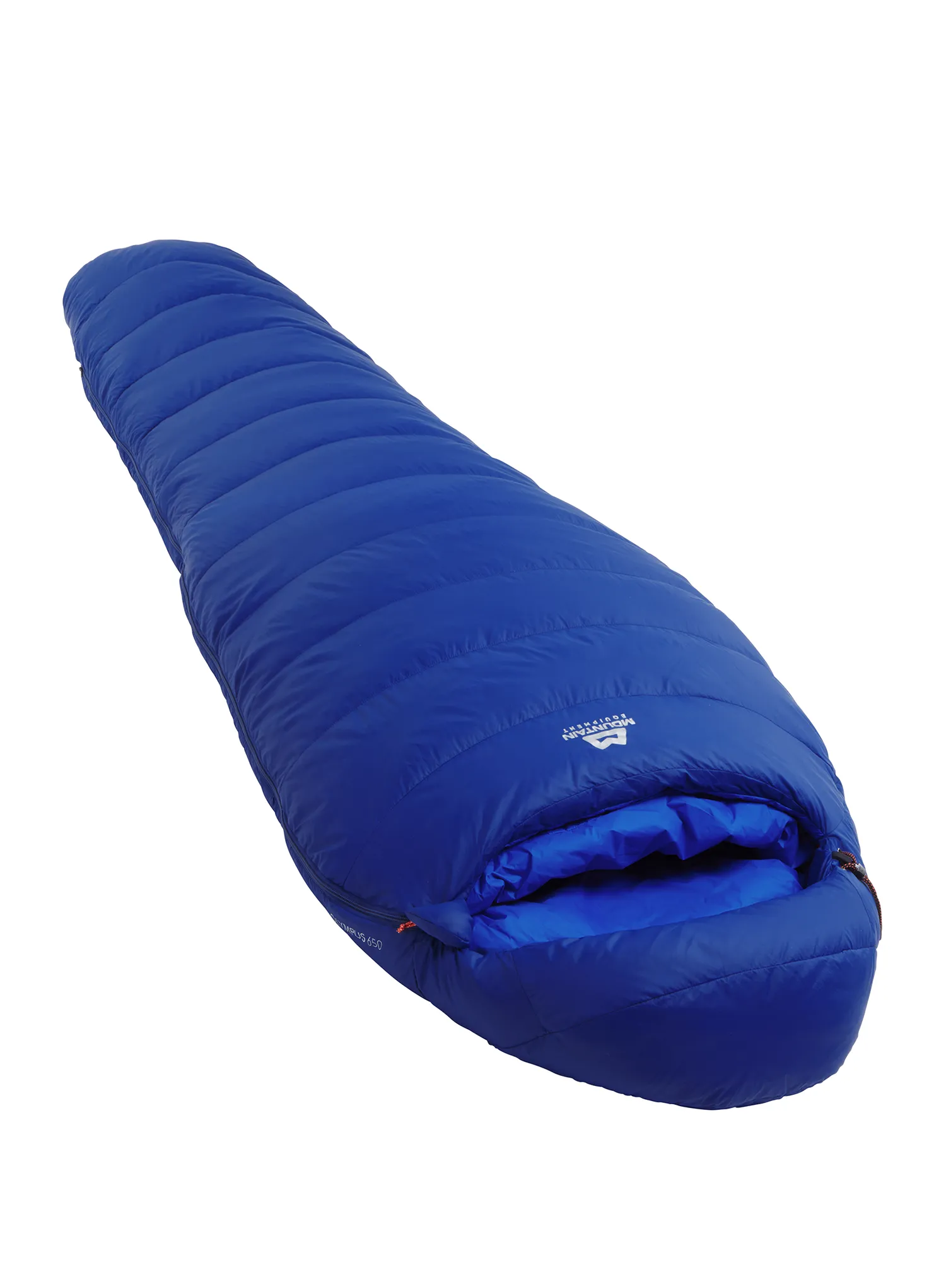 Mountain Equipment Olympus 650 Regular (182 cm) Pehely hálózsák - admiral blue