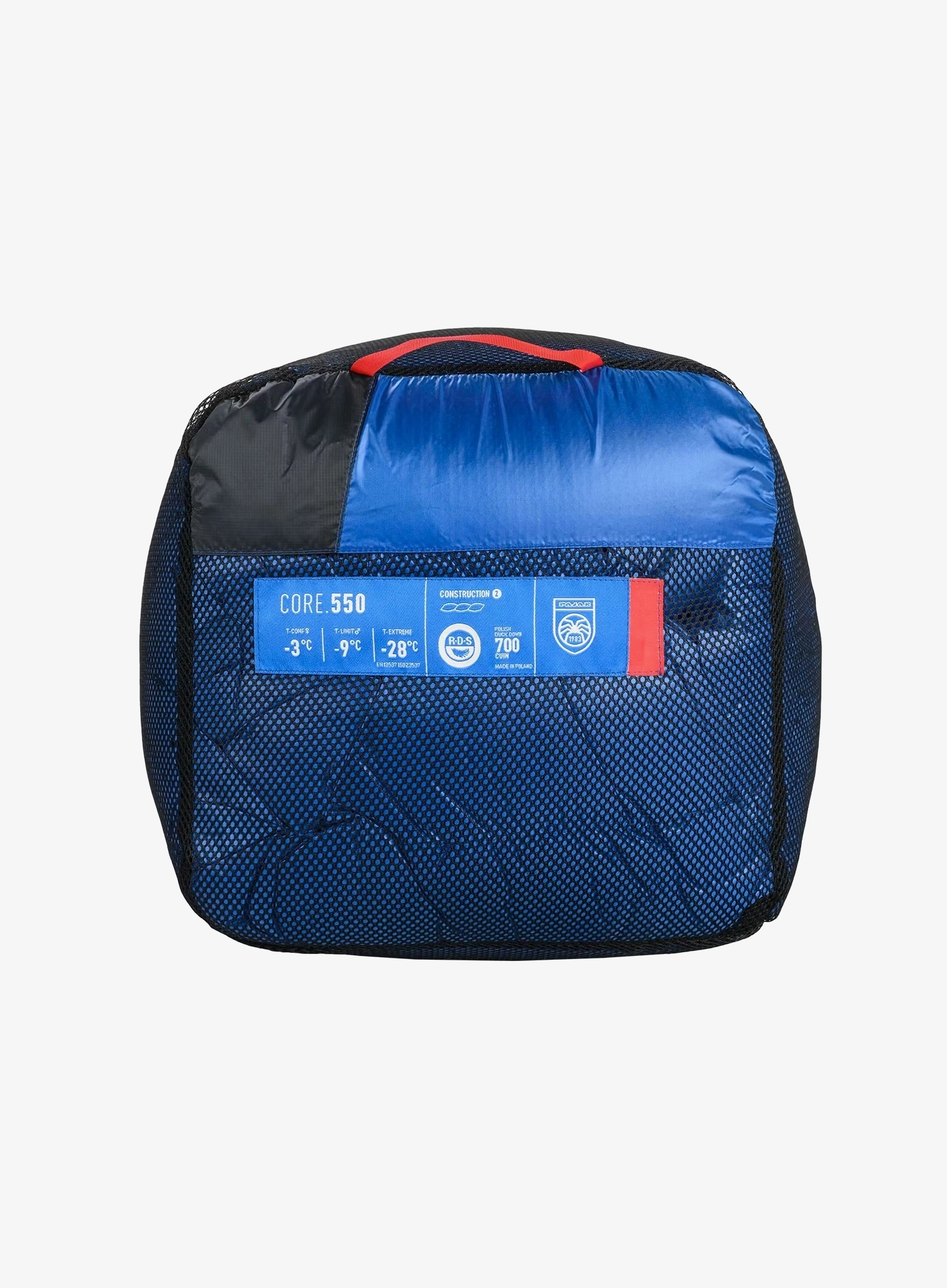 Pajak Core 550 Sleeping Bag Duck (205 cm) Pehely hálózsák - blue