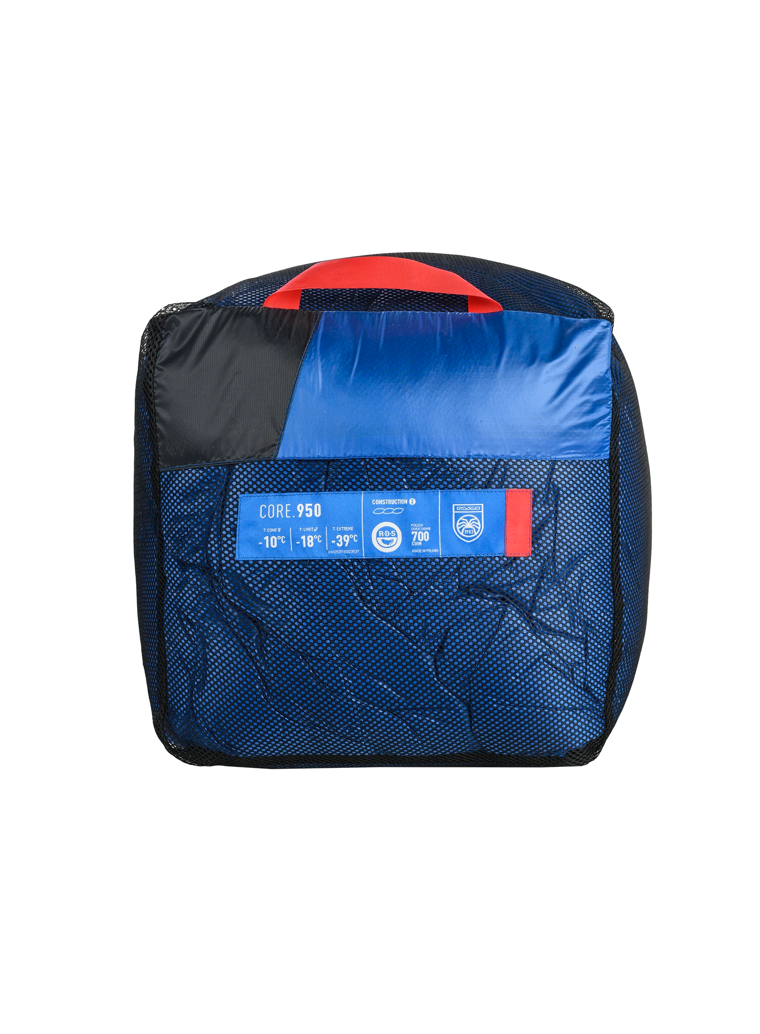 Pajak Core 950 Sleeping Bag Duck (180 cm) Pehely hálózsák - blue