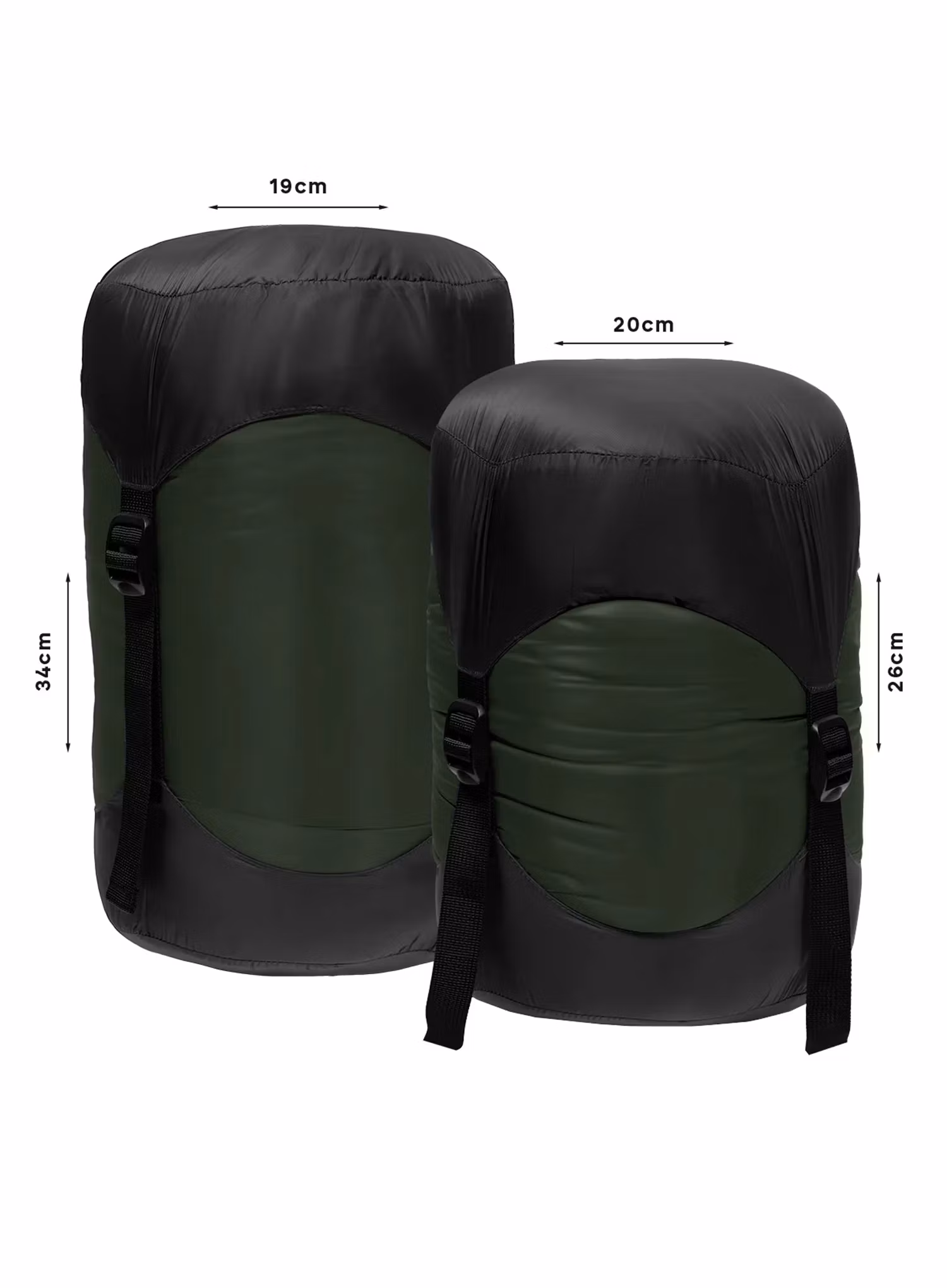 Alpinus Ultralight Pro 1000 Szintetikus töltetű hálózsák - green