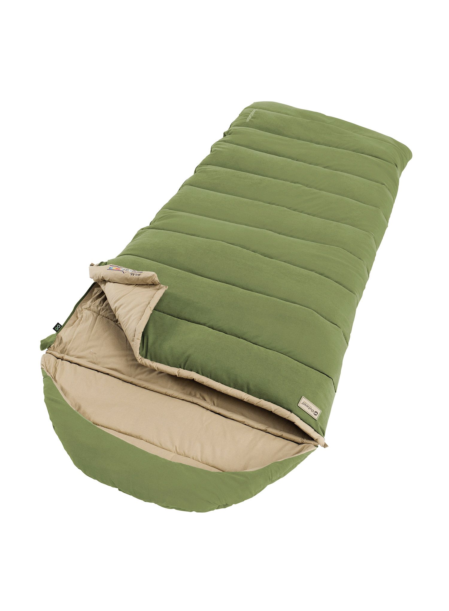 Outwell Constellation (195 cm) Hálózsák - green/green