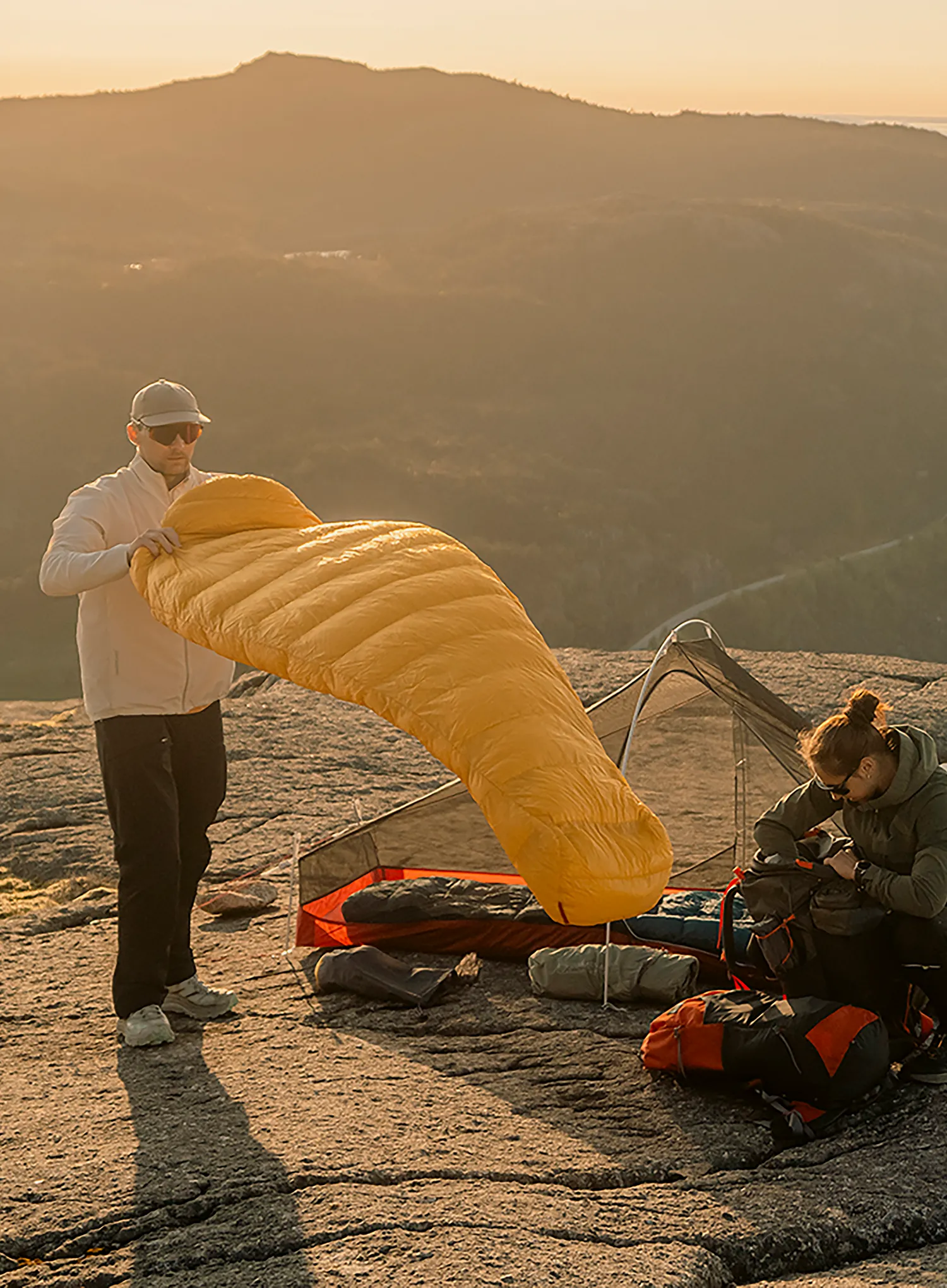 Robens Couloir 750 -15C Long (195 cm) Hálózsák - yellow