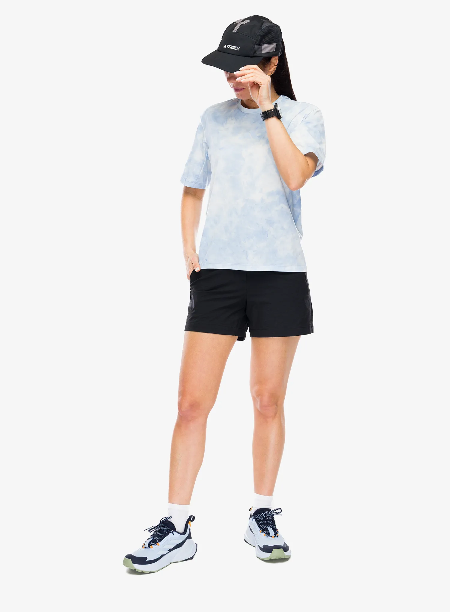 adidas TERREX Xperior Clima 365 Mid Shorts Női rövidnadrág - black