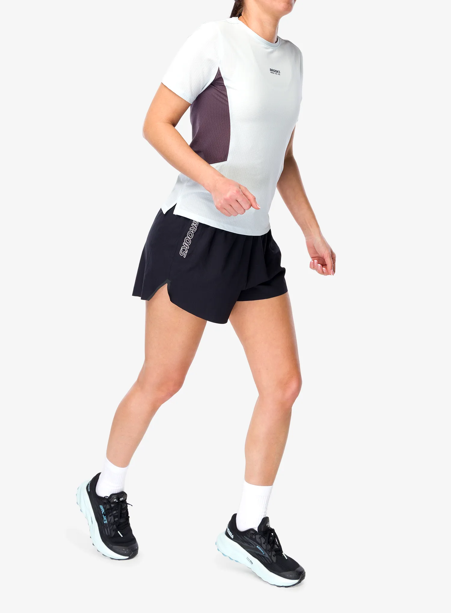 Brooks Cascadia Short Női rövid futónadrág - black