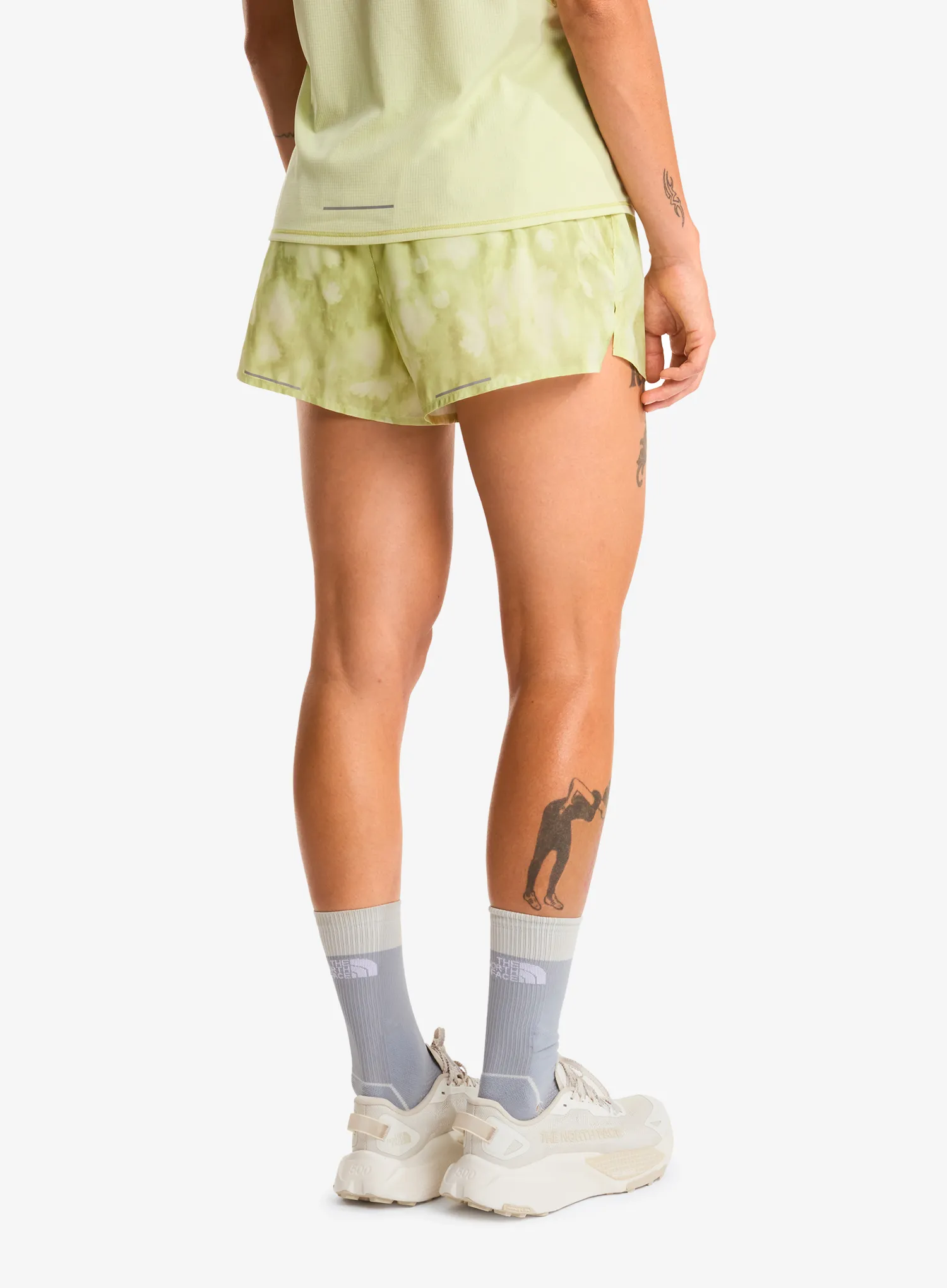 The North Face Sunriser Short 3in Női rövid futónadrág - lemon mist