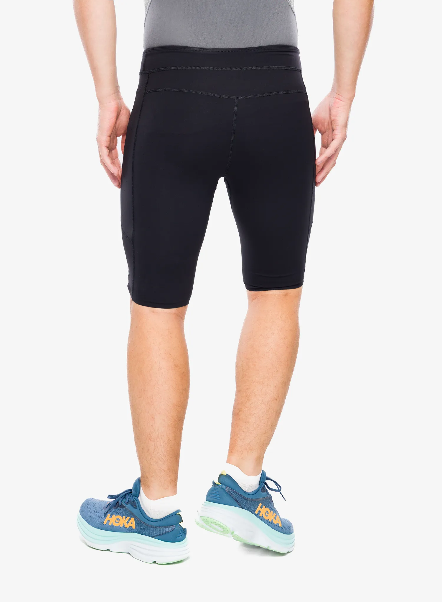 Hoka SkyBreeze Half Tight Rövid futónadrág - black