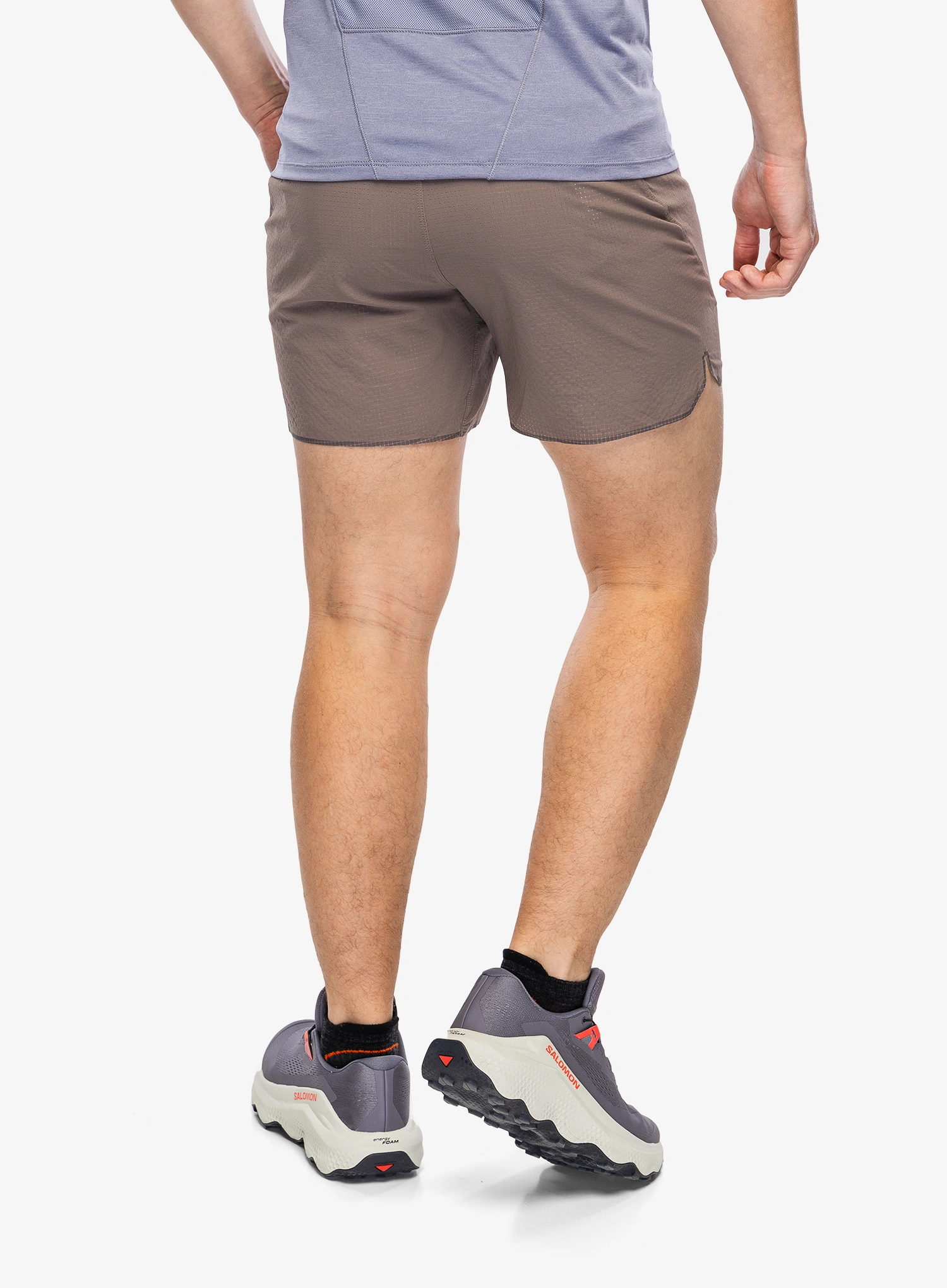 Salomon Sense Aero 5 Shorts Rövid futónadrág - iron