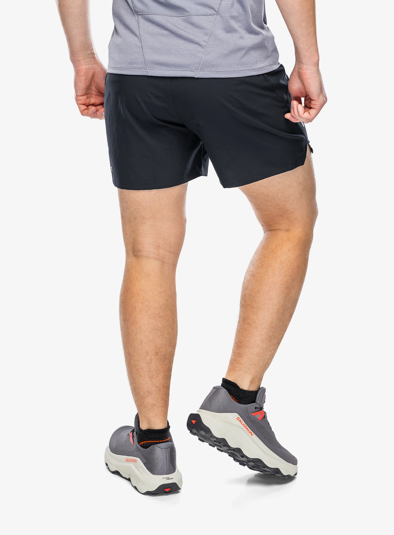 Salomon Shakeout Easy Shorts 5 Rövid futónadrág - deep black