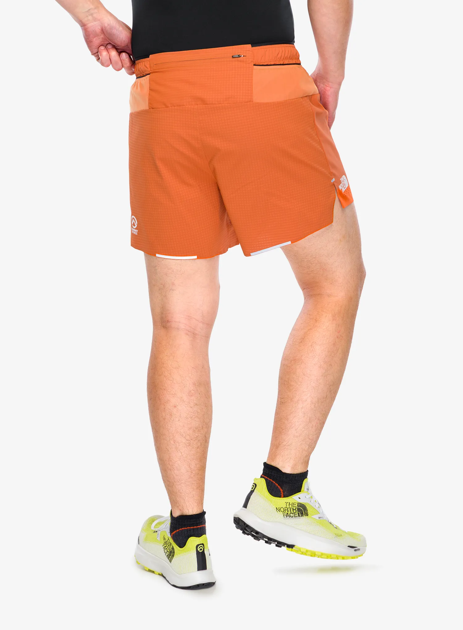 The North Face Summit Pacesetter 5in Short Rövid futónadrág - iron bronze/digital orange
