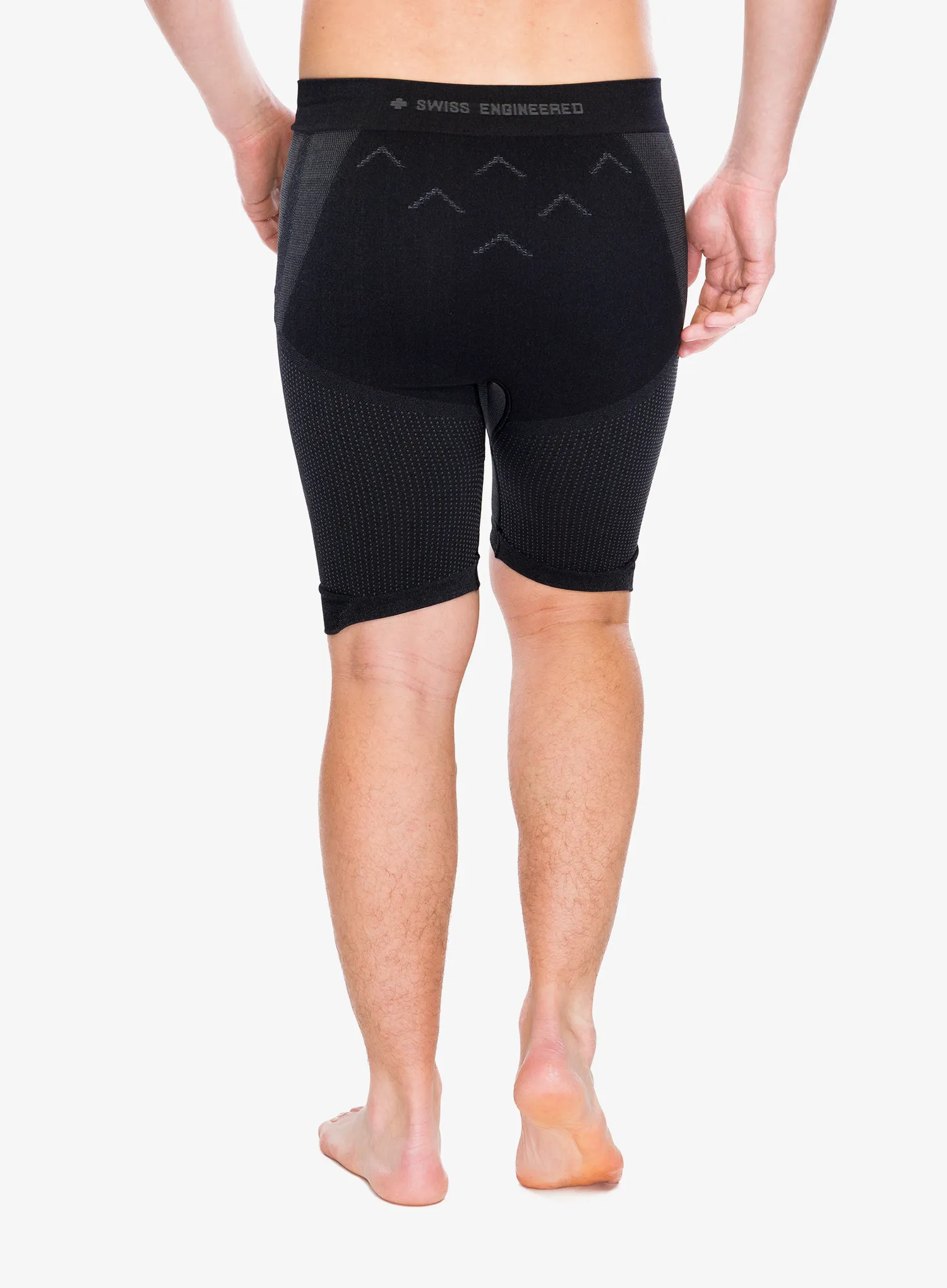X-bionic Xceed Run Short Tights Rövid futónadrág - x black/rhino grey