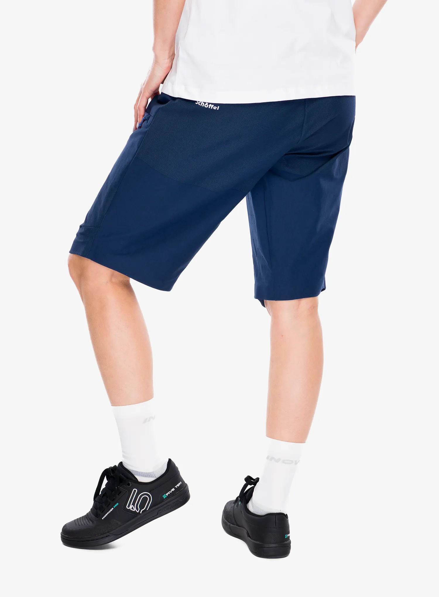 Schoffel Shorts Steep Trail L Női Kerékpáros Rövidnadrág - dress blue