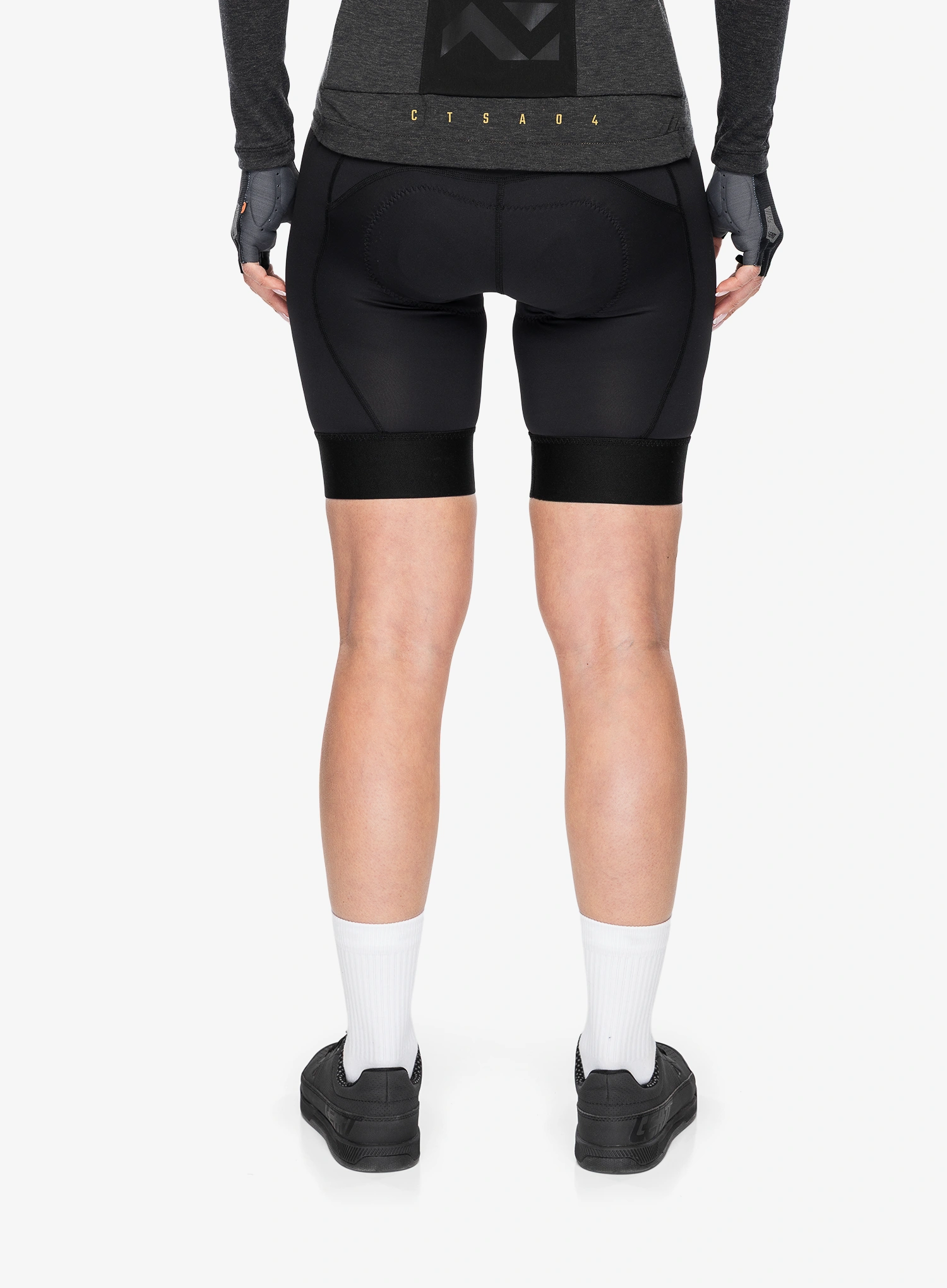 Leatt MTB Endurance 3.0 Női kerékpáros rövidnadrág zselés betéttel - black