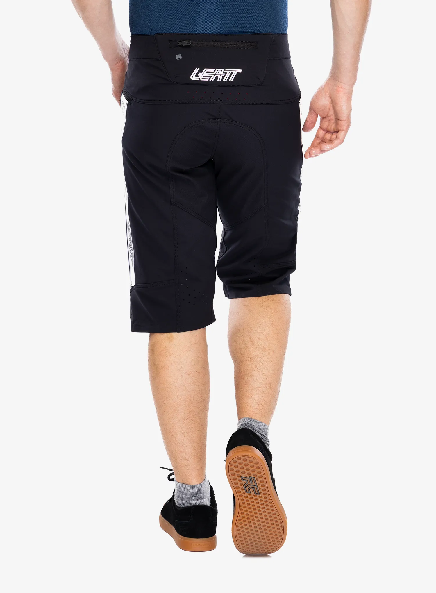 Leatt Shorts MTB Gravity 4.0 Kerékpáros rövidnadrág - black