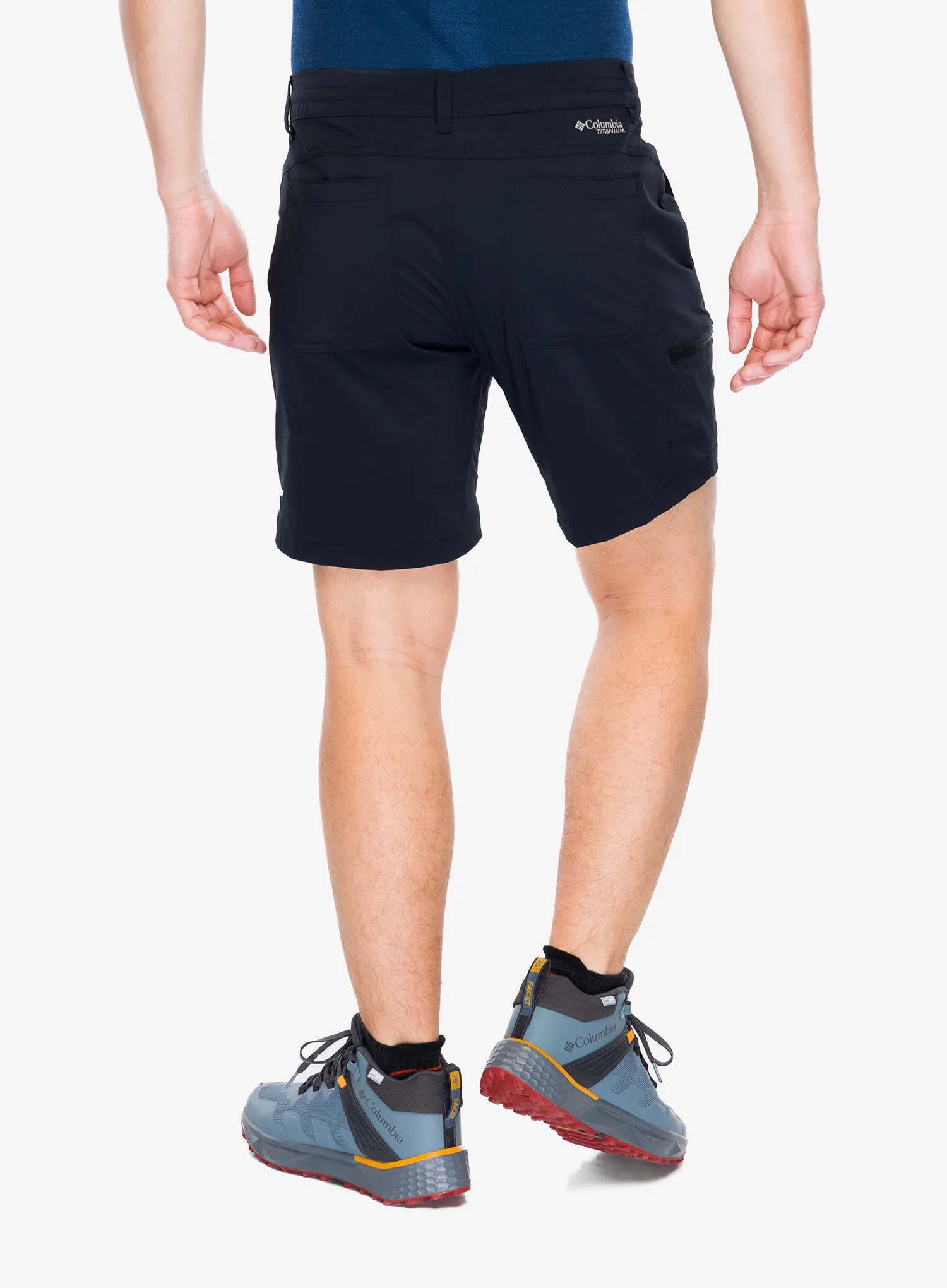 Columbia Wanoga Lightweight Short Rövidnadrág túrázáshoz - black