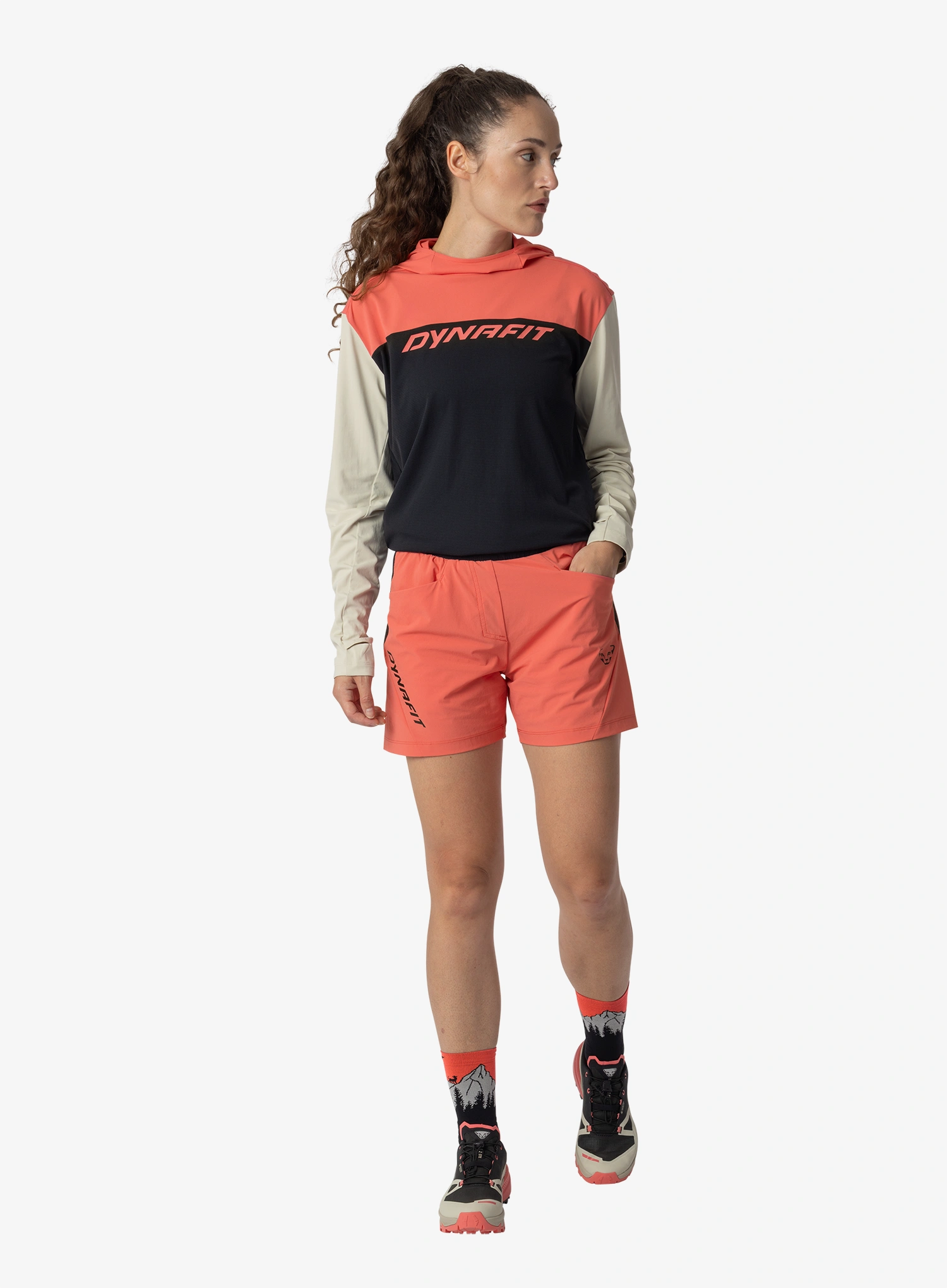 Dynafit Traverse Hybrid Shorts Női rövidnadrág - cabana