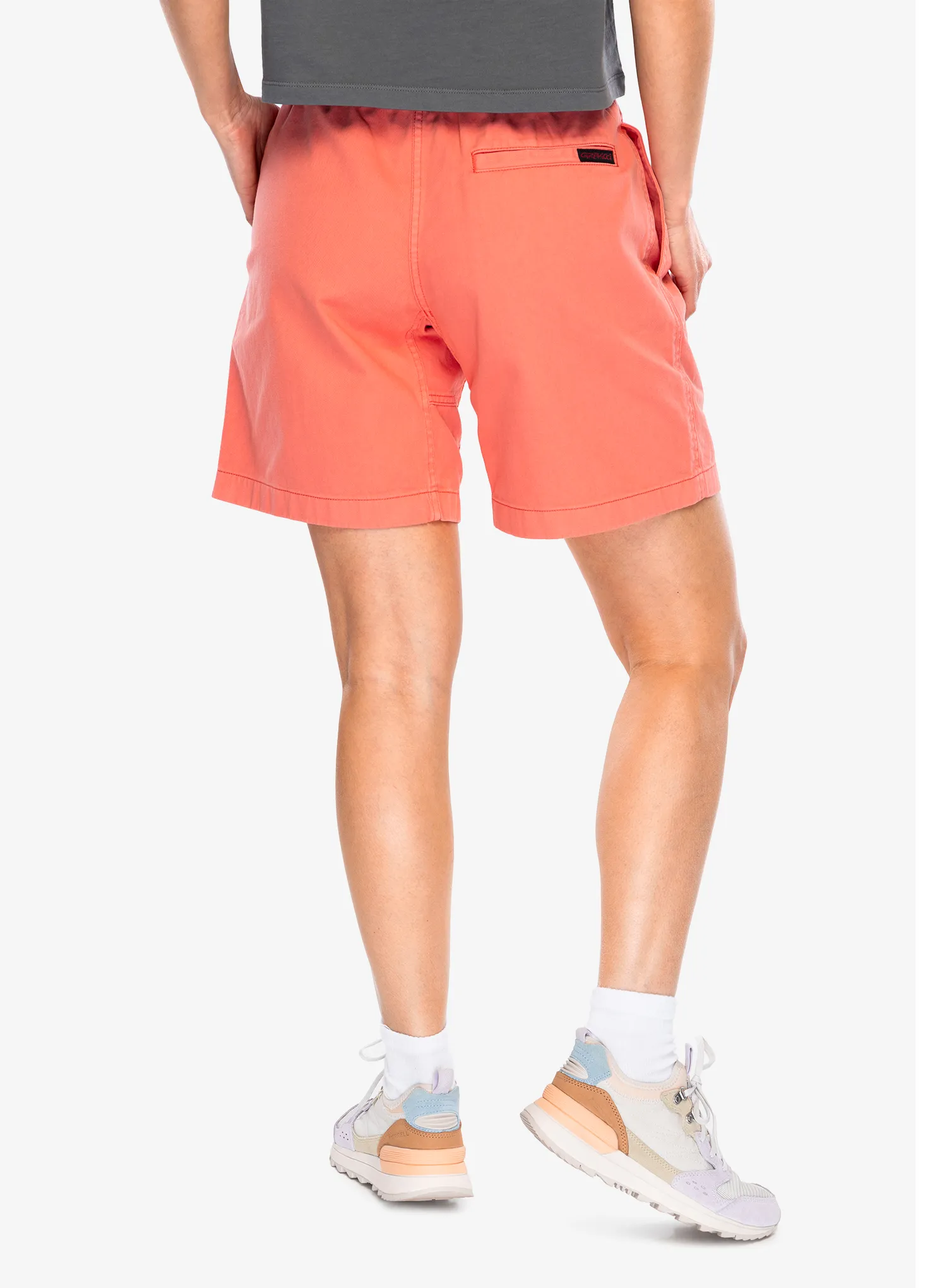 Gramicci G-Short Pigment Dye Női rövidnadrág - deep coral pigment