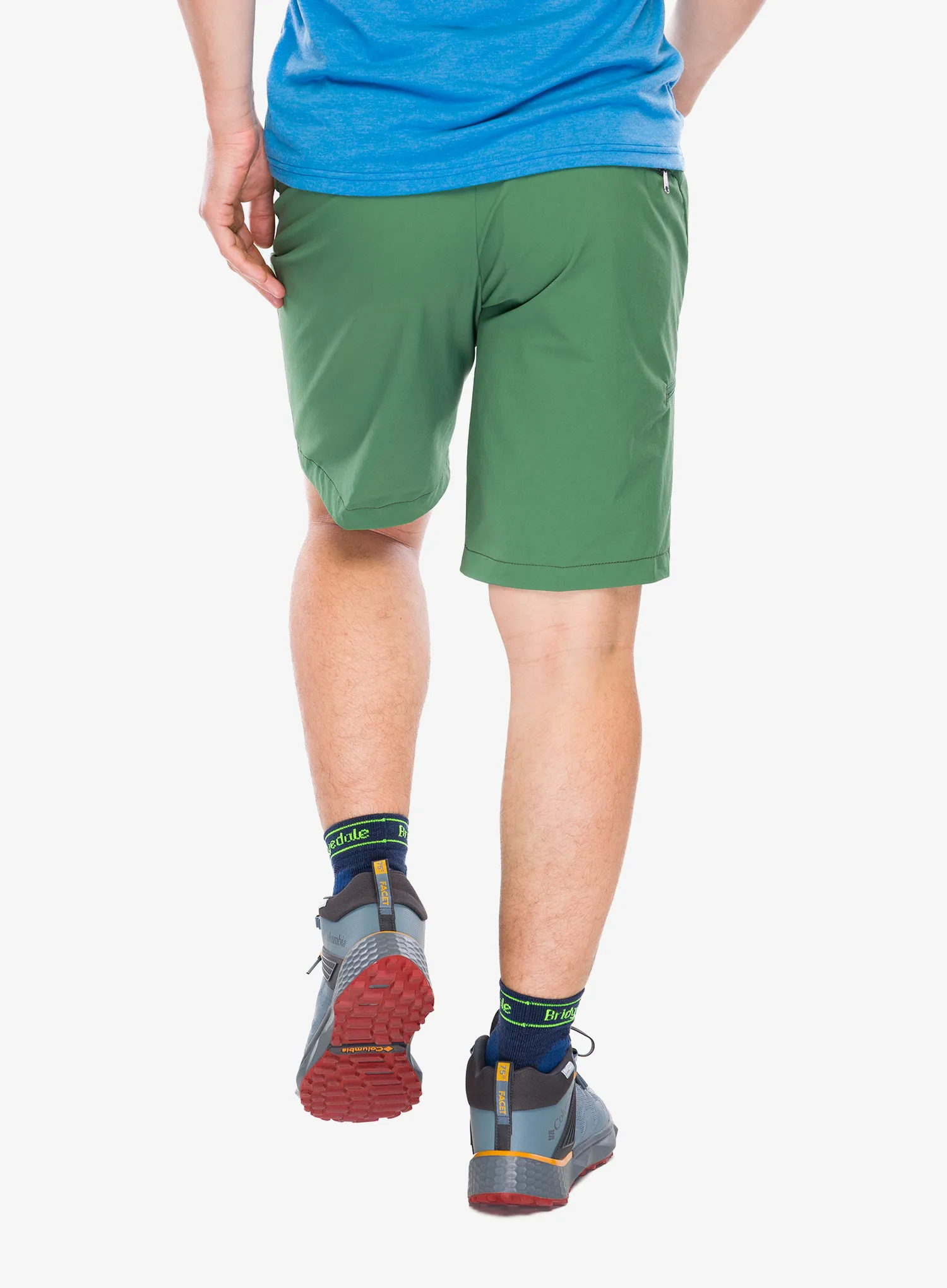 Vaude Farley Stretch Bermuda II Rövidnadrág Túrázáshoz - woodland
