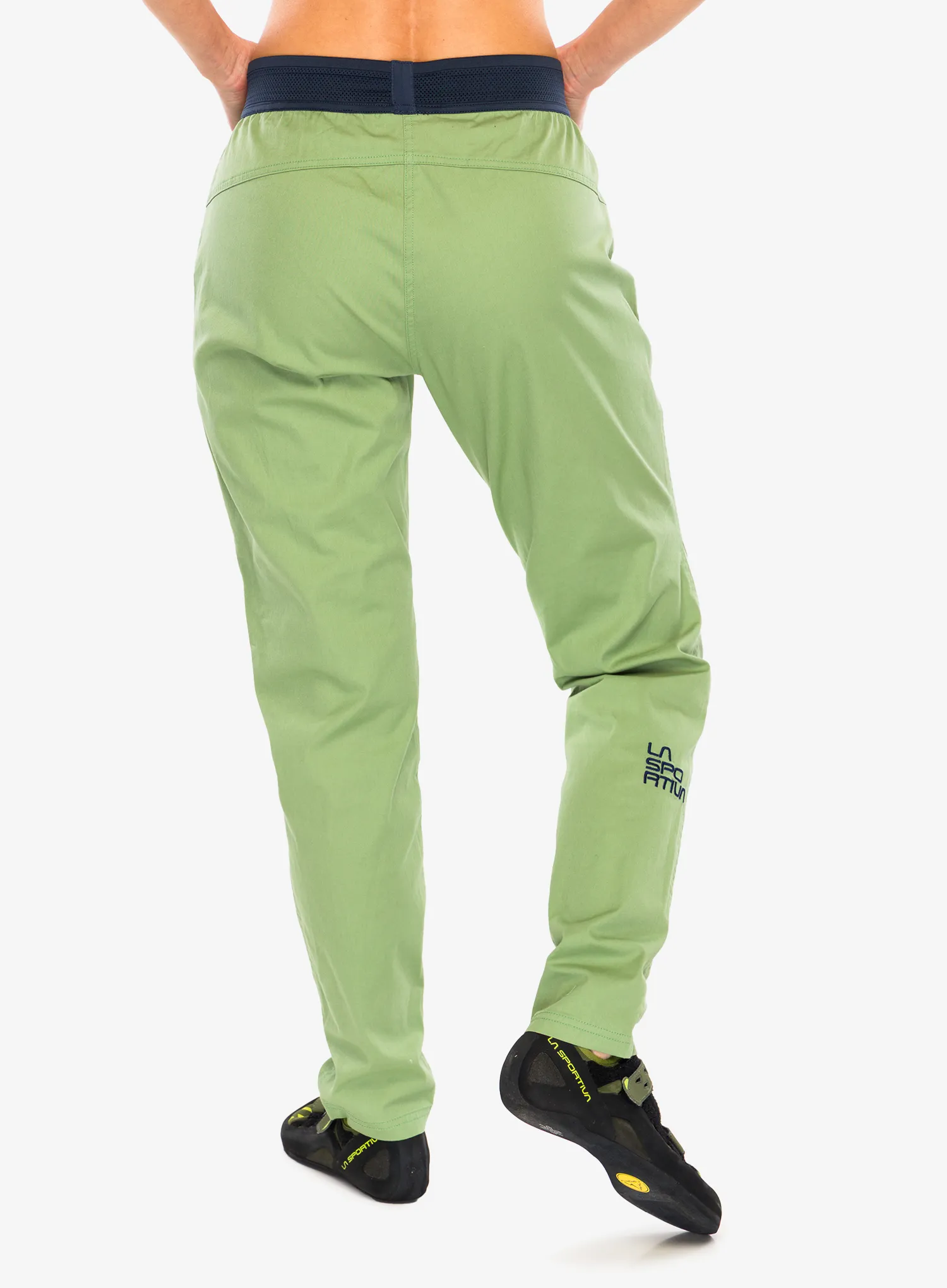 La Sportiva Roots Shorts Női rövid mászónadrágok - aspen green/night sky