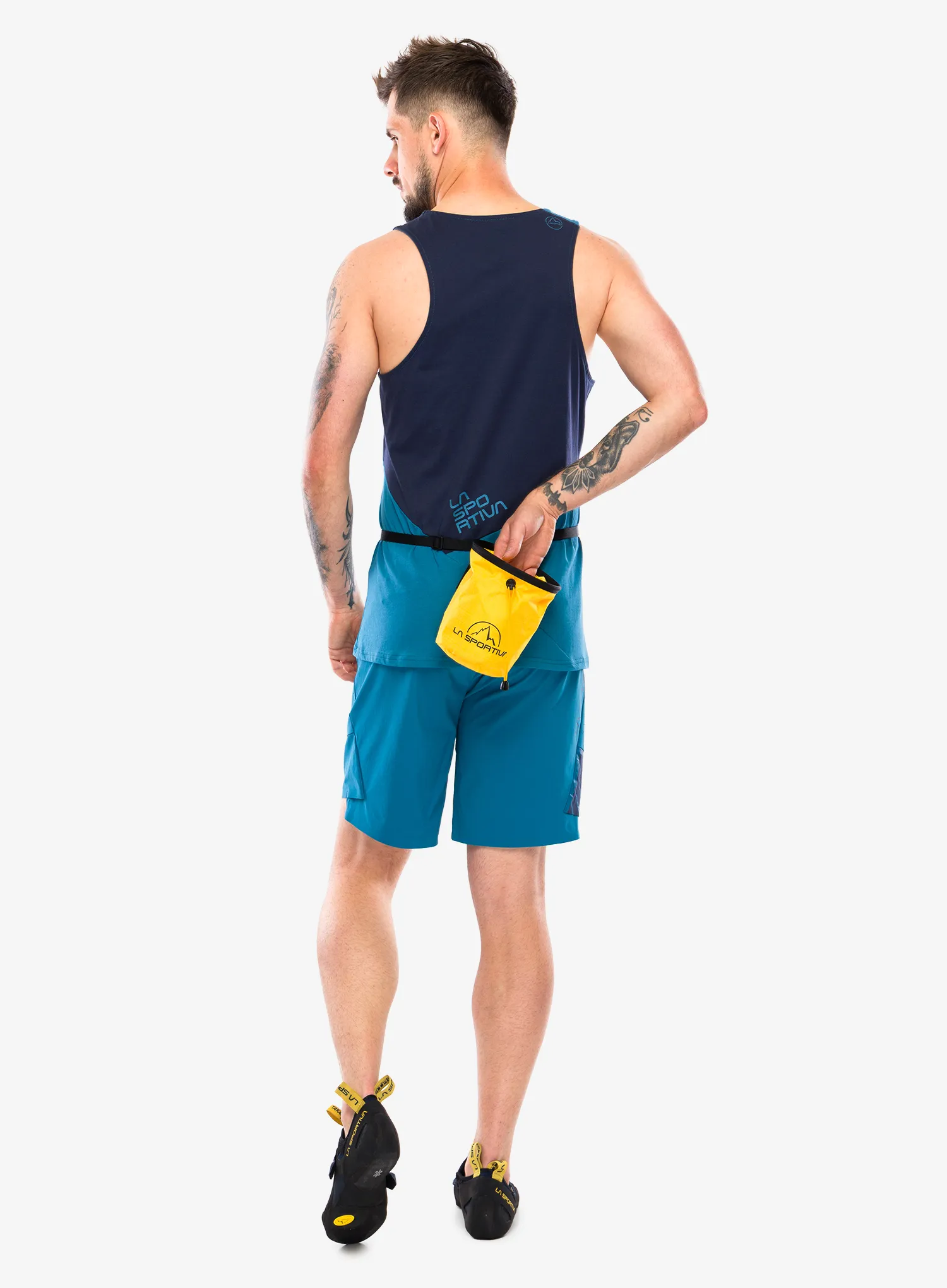 La Sportiva Comp Short Rövid mászónadrág - lake/night sky