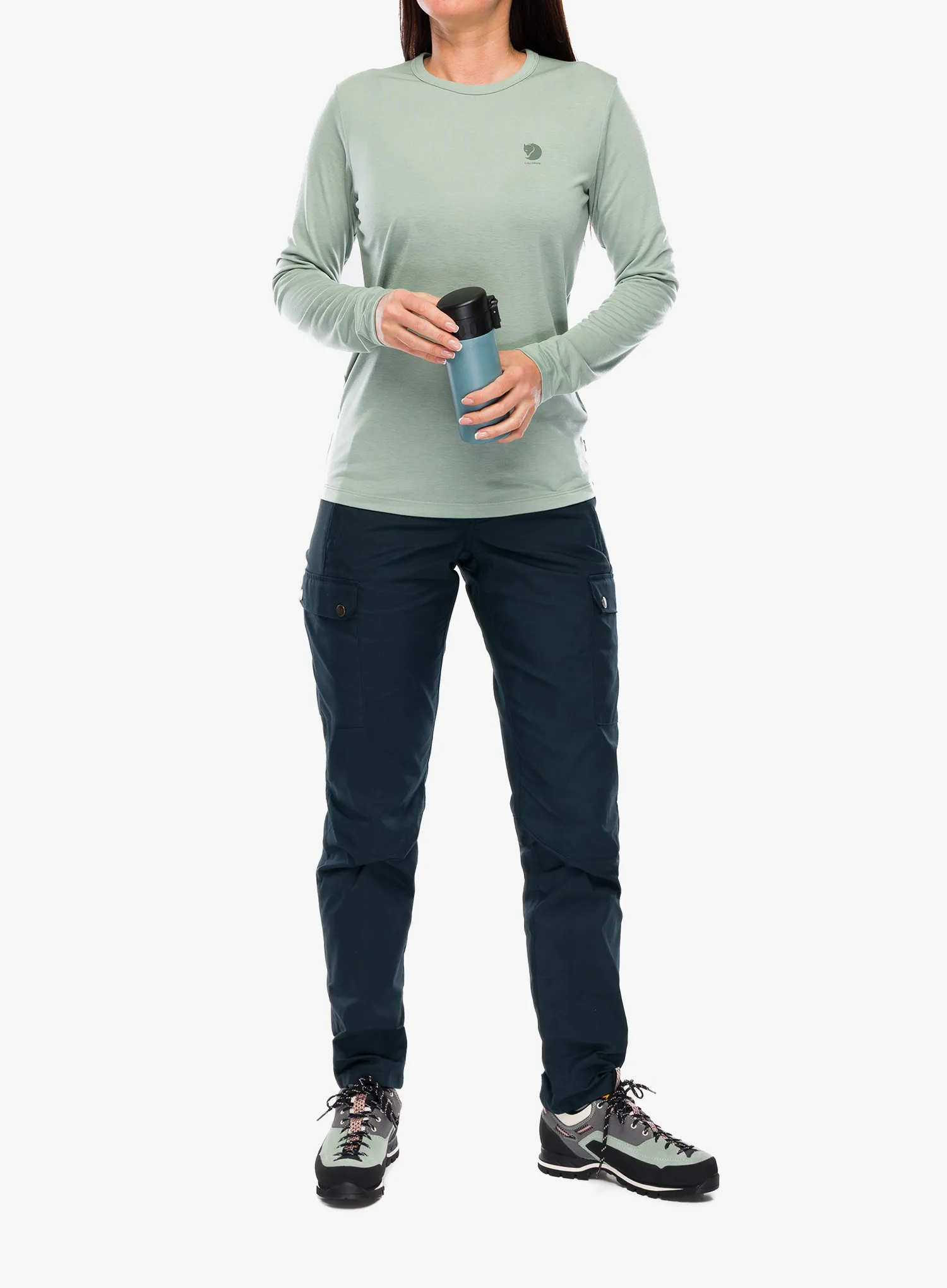 Fjallraven Stina Trousers Női nadrág - dark navy