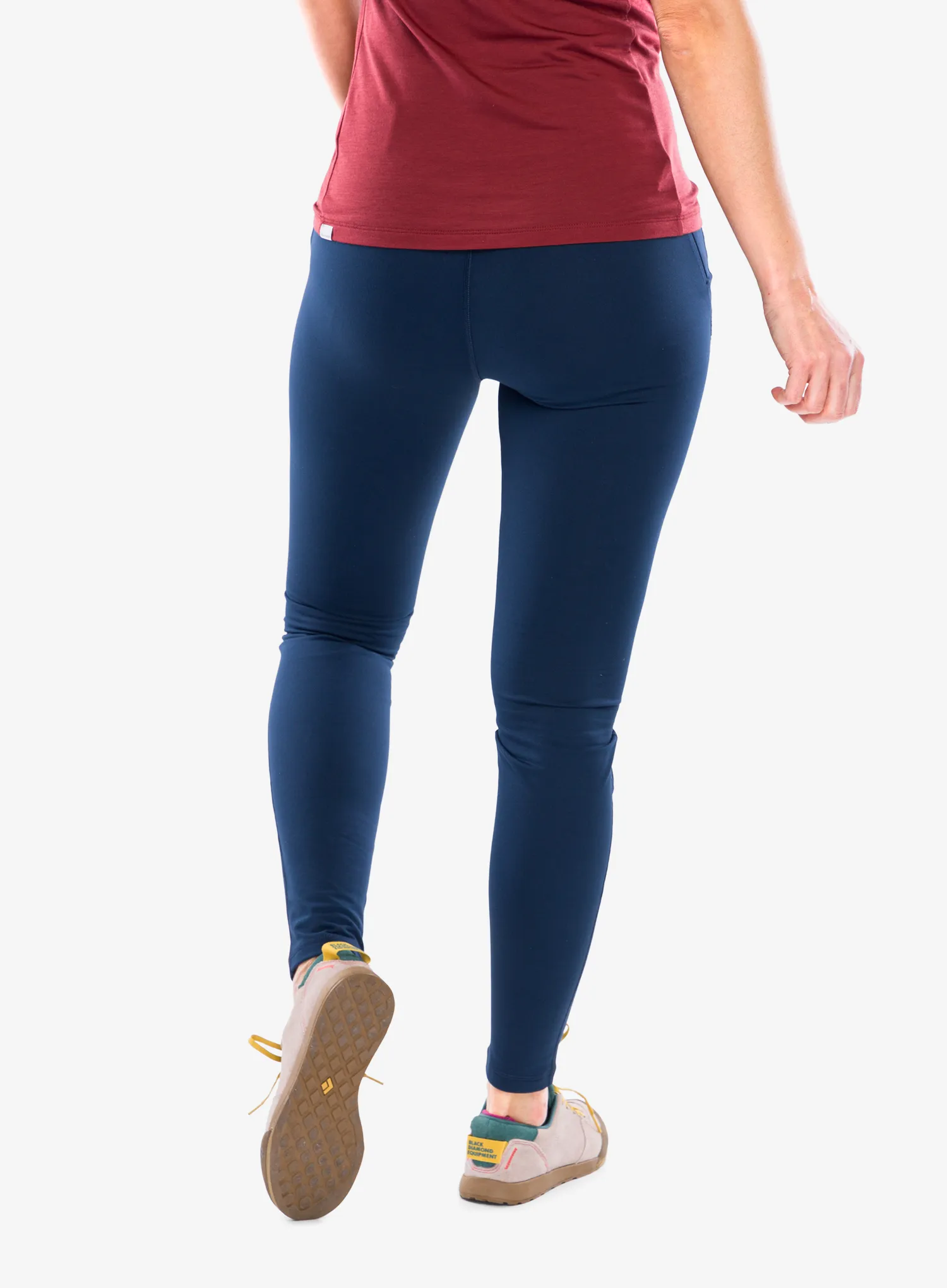 Royal Robbins Backcountry Pro Winter Legging Női Nadrág - deep blue