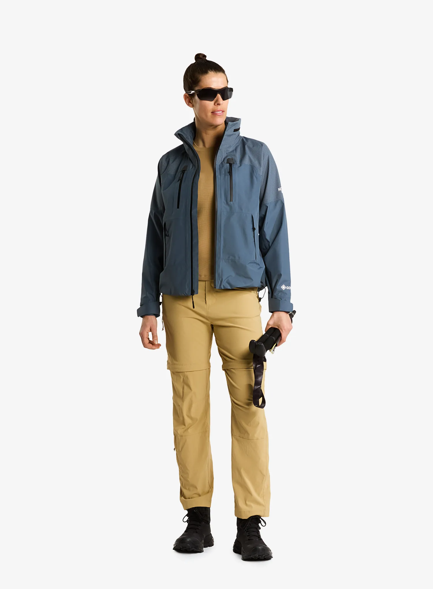 The North Face Exploration Reg Straight Convertible Pant Női nadrág - khaki stone