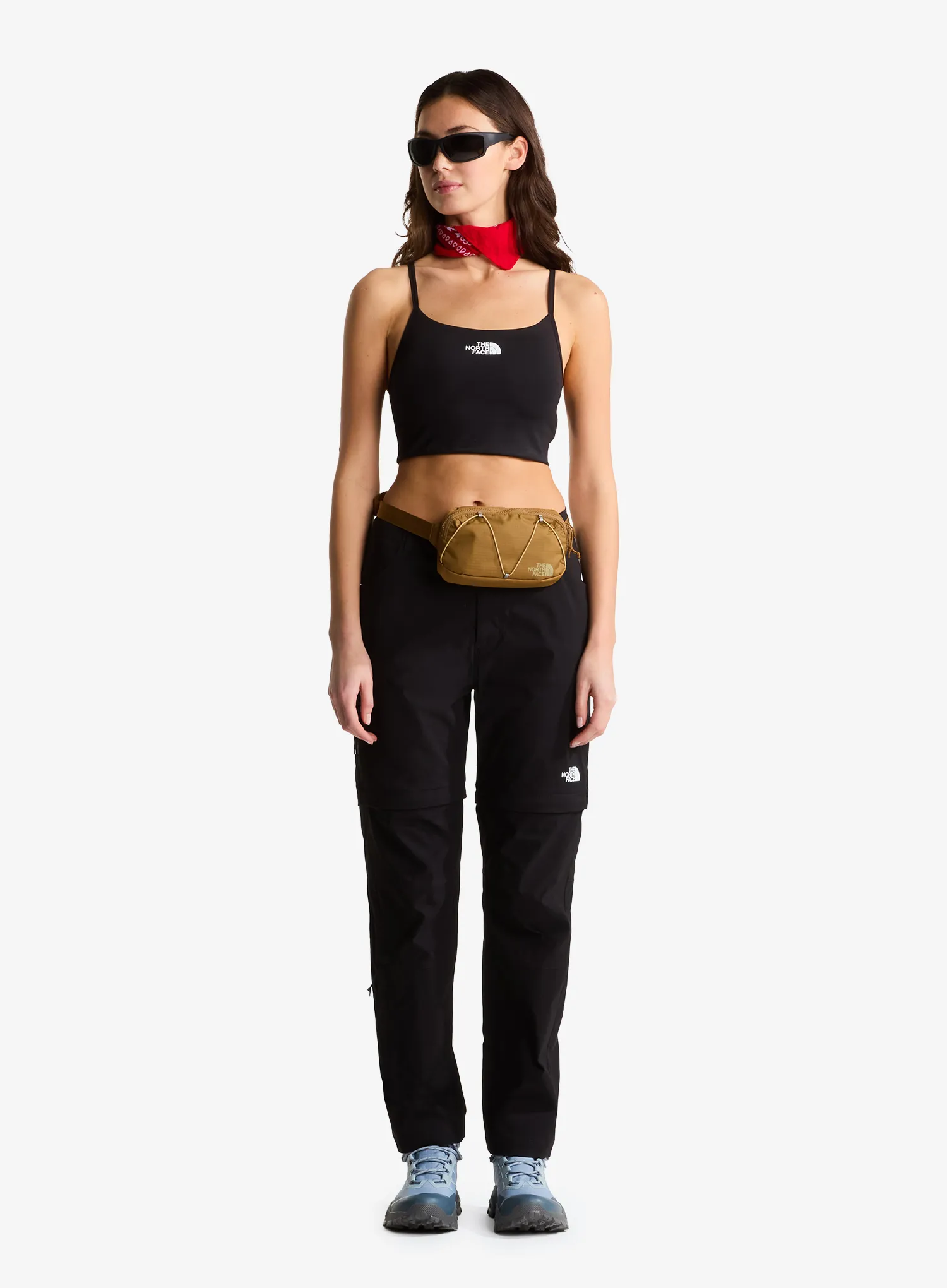 The North Face Exploration Reg Straight Convertible Pant Női nadrág - tnf black