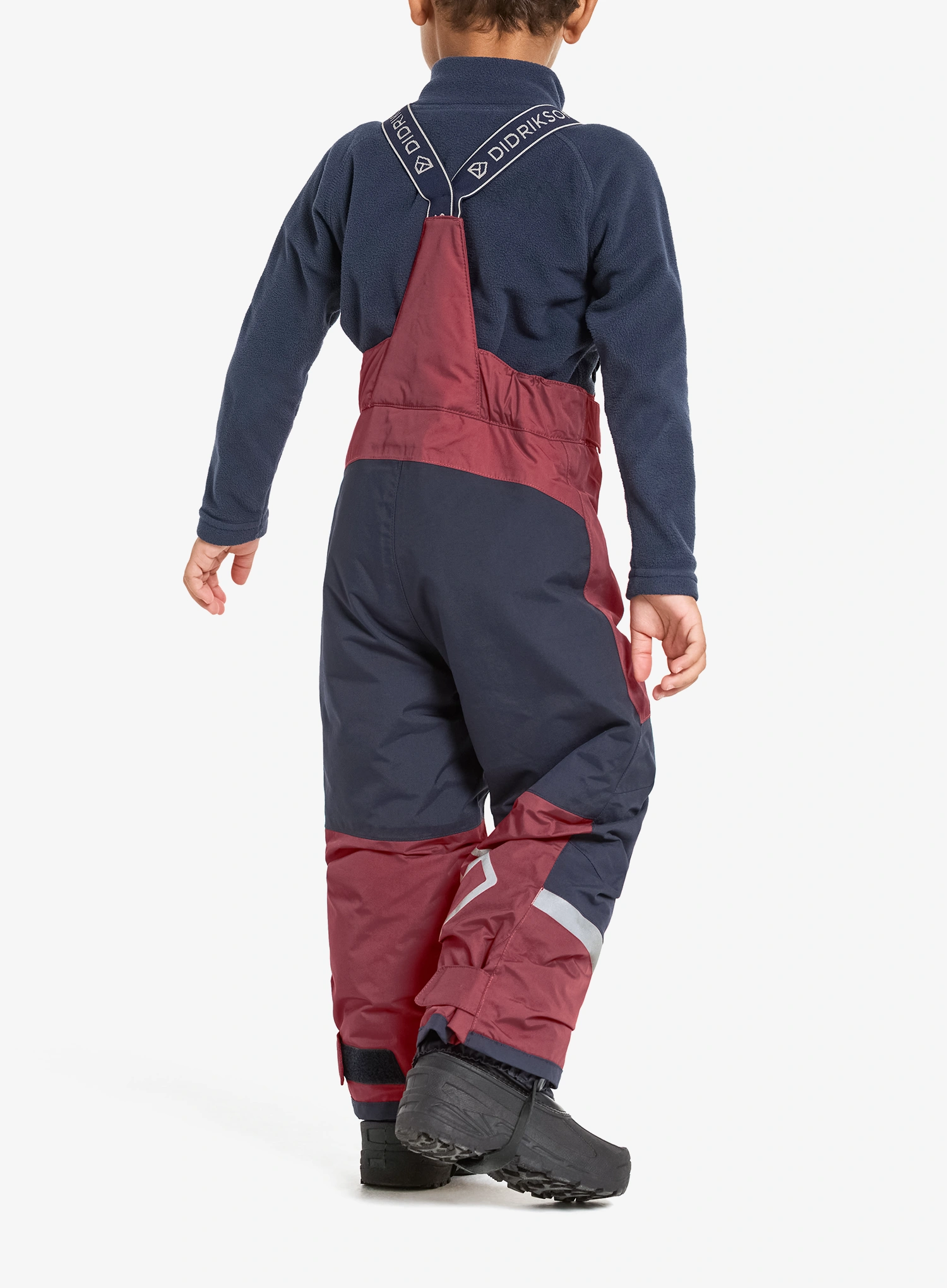 Didriksons Idre Pants Gyermek nadrág - anemon red
