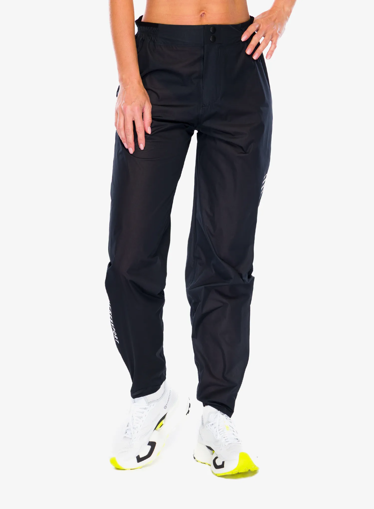 Compressport Hurricane Waterproof Pants 2.0 Futónadrág - black