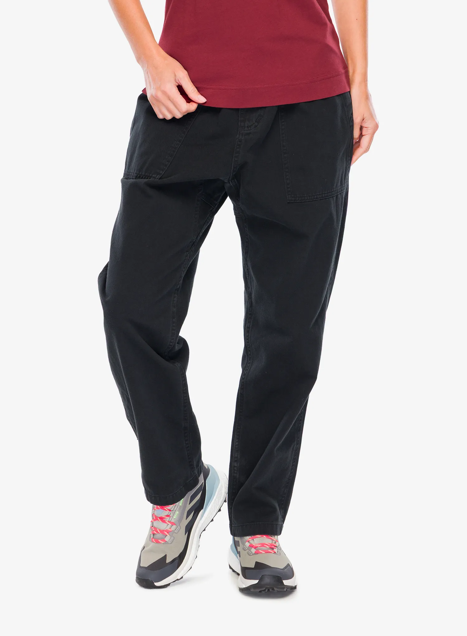 Gramicci Loose Tapered Ridge Pant Nadrág - black