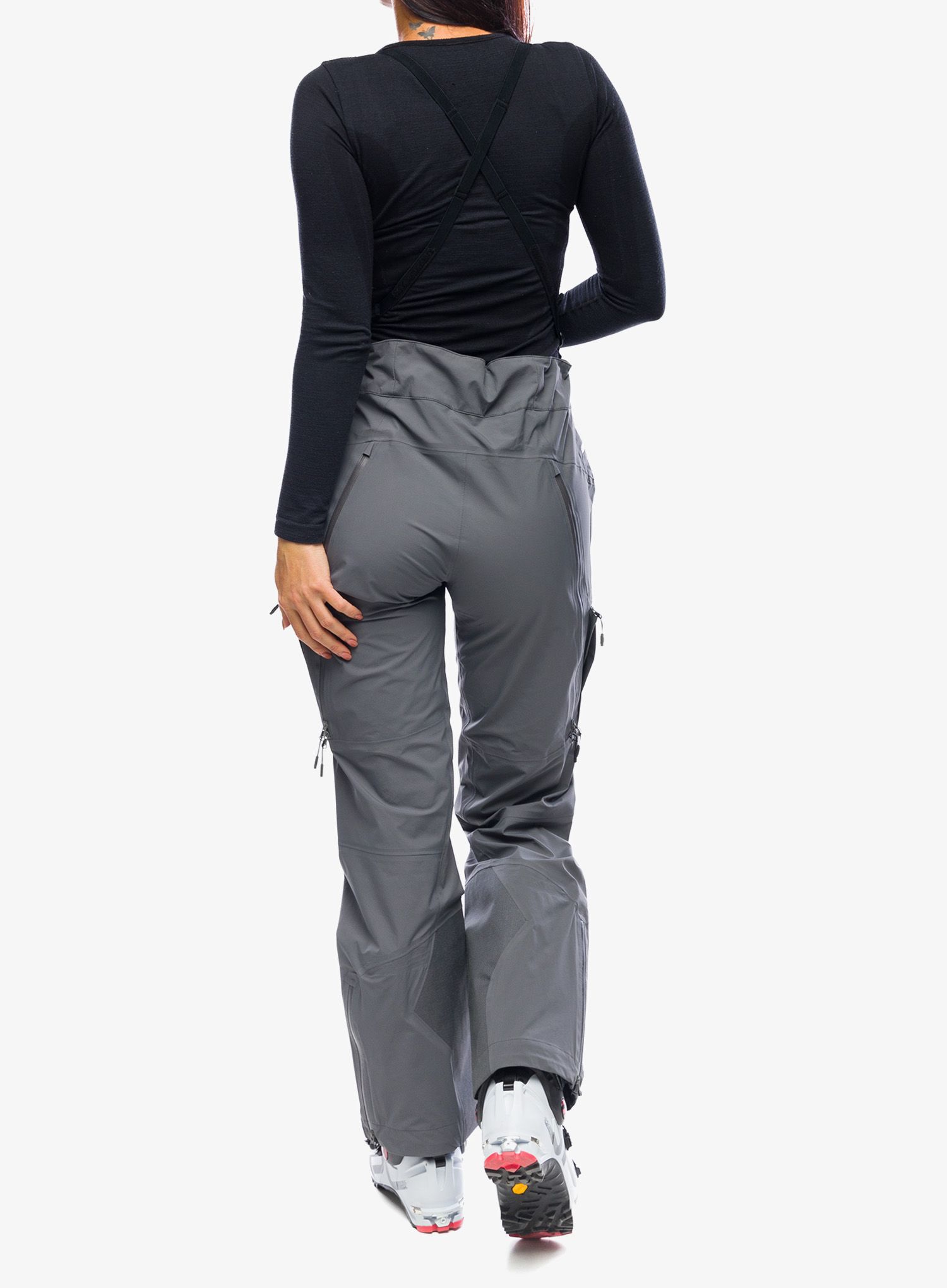 BlackYak Hariana Pants Női softshell nadrág - iron gate
