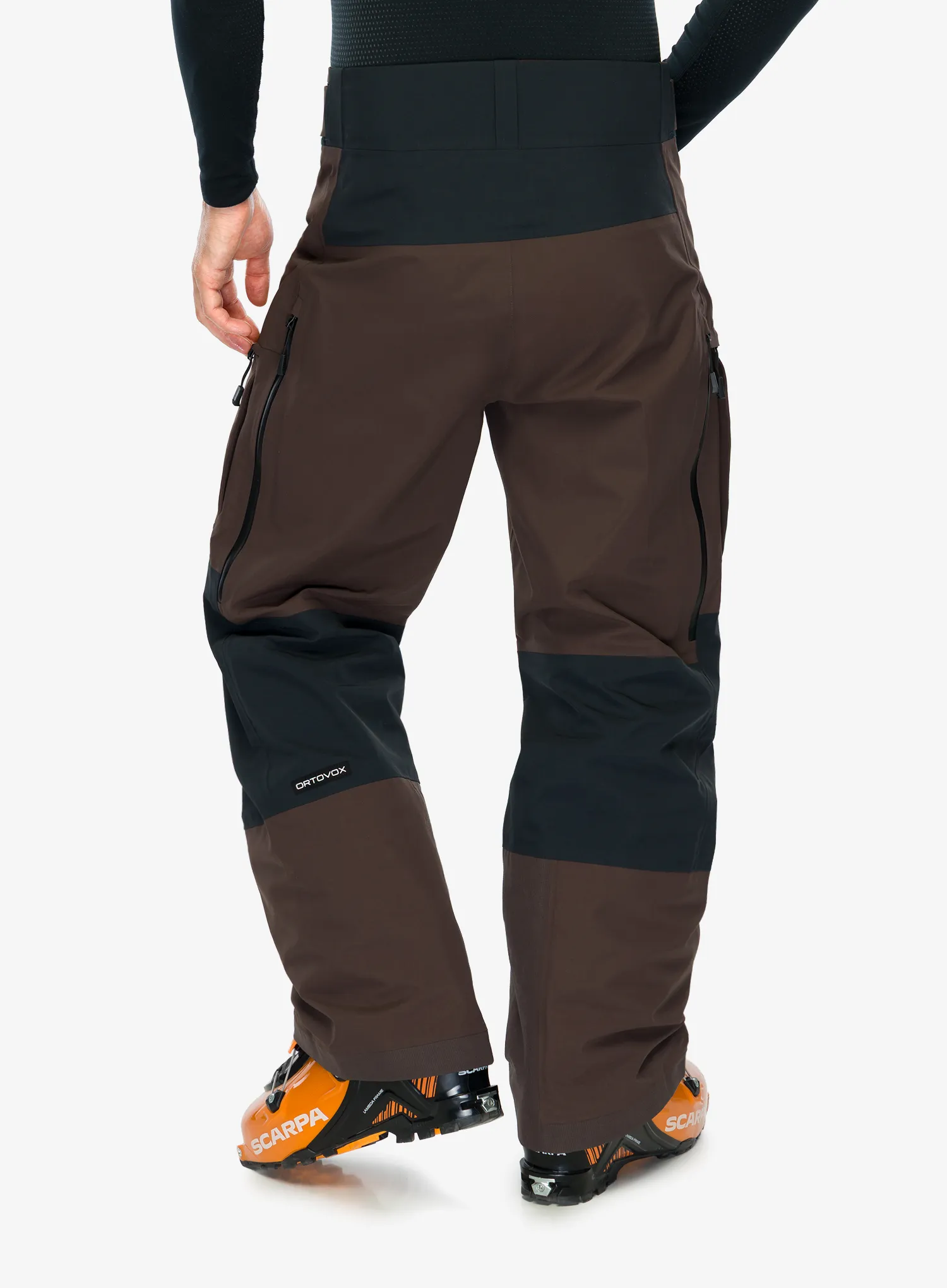 Ortovox Ravine Free 3L Pants Sínadrág - dark chestnut