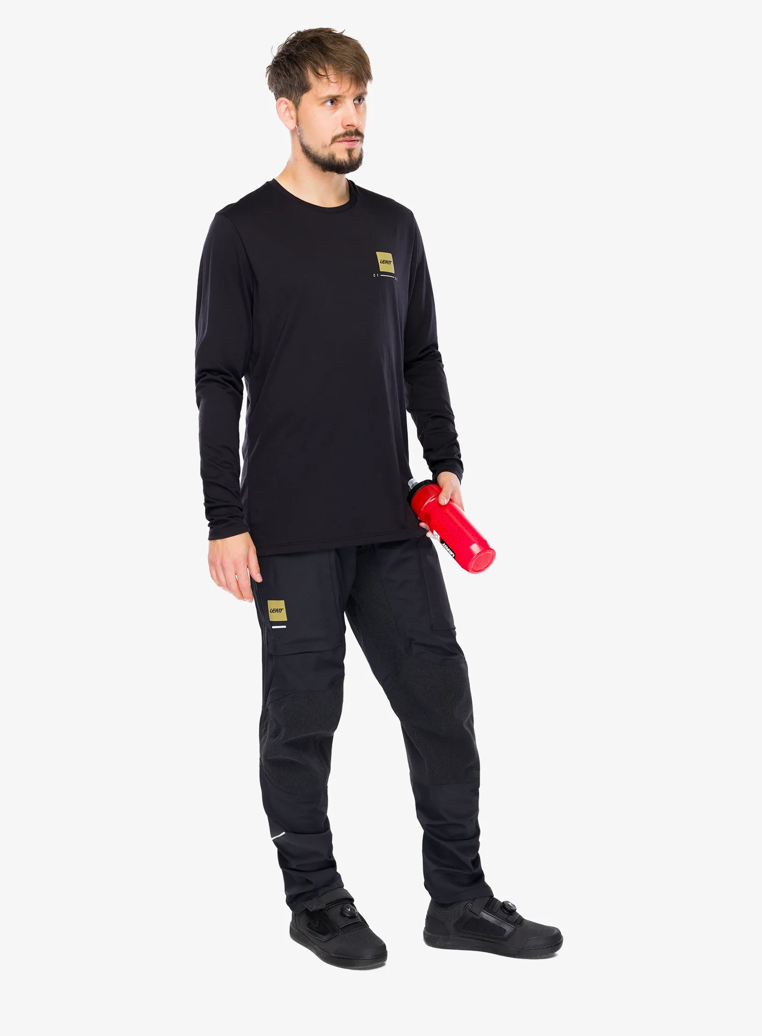 Leatt Pant MTB HydraDri 5.0 Kerékpáros nadrág - black